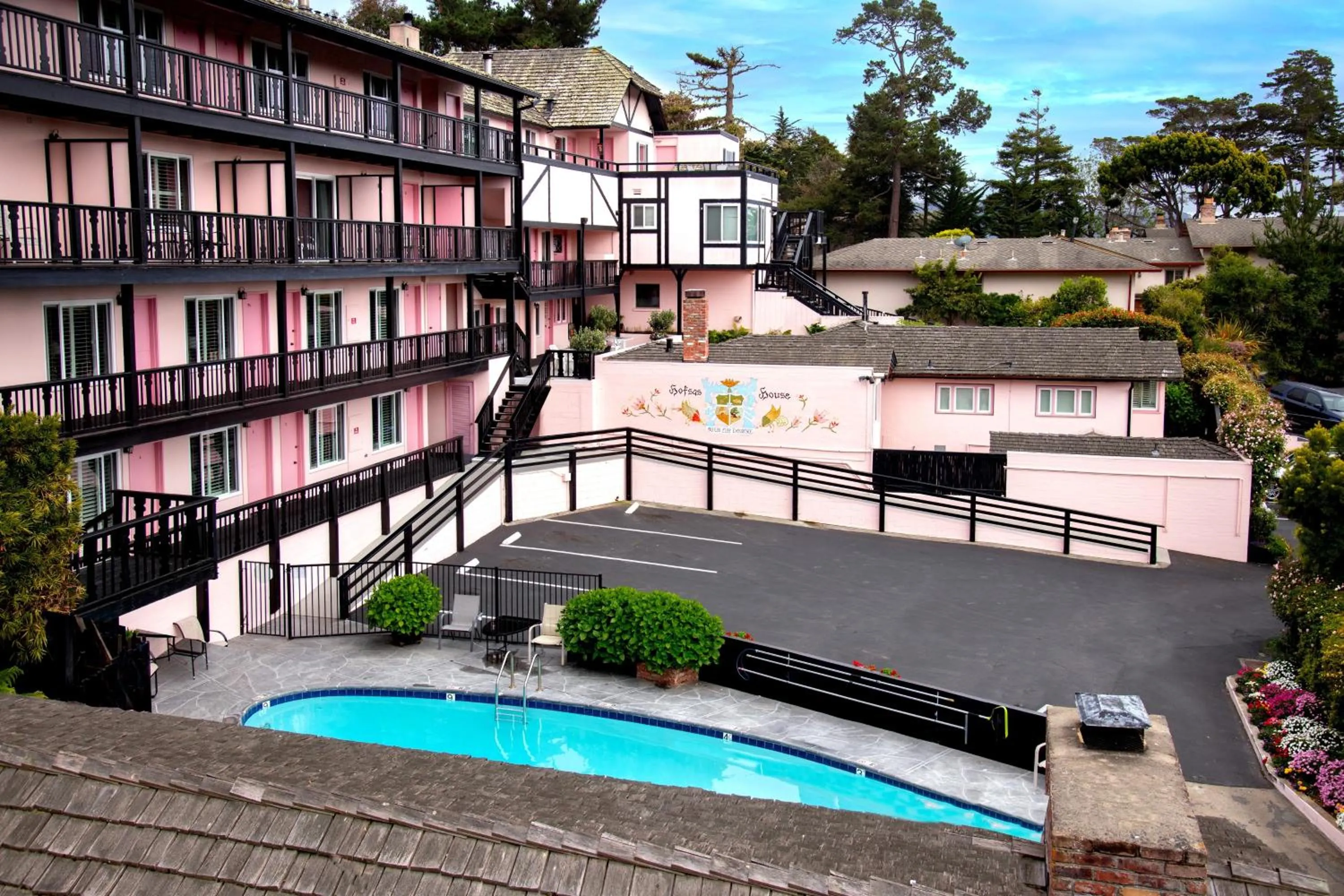 Property building in Hofsas House Hotel