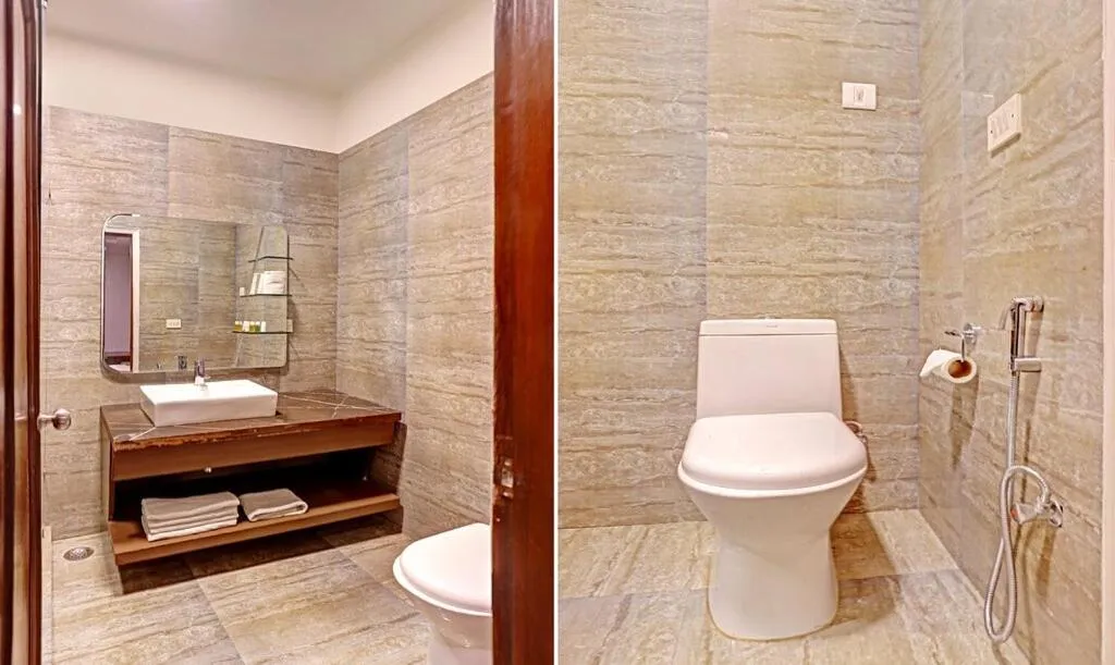 Toilet in Hotel Bel Morris