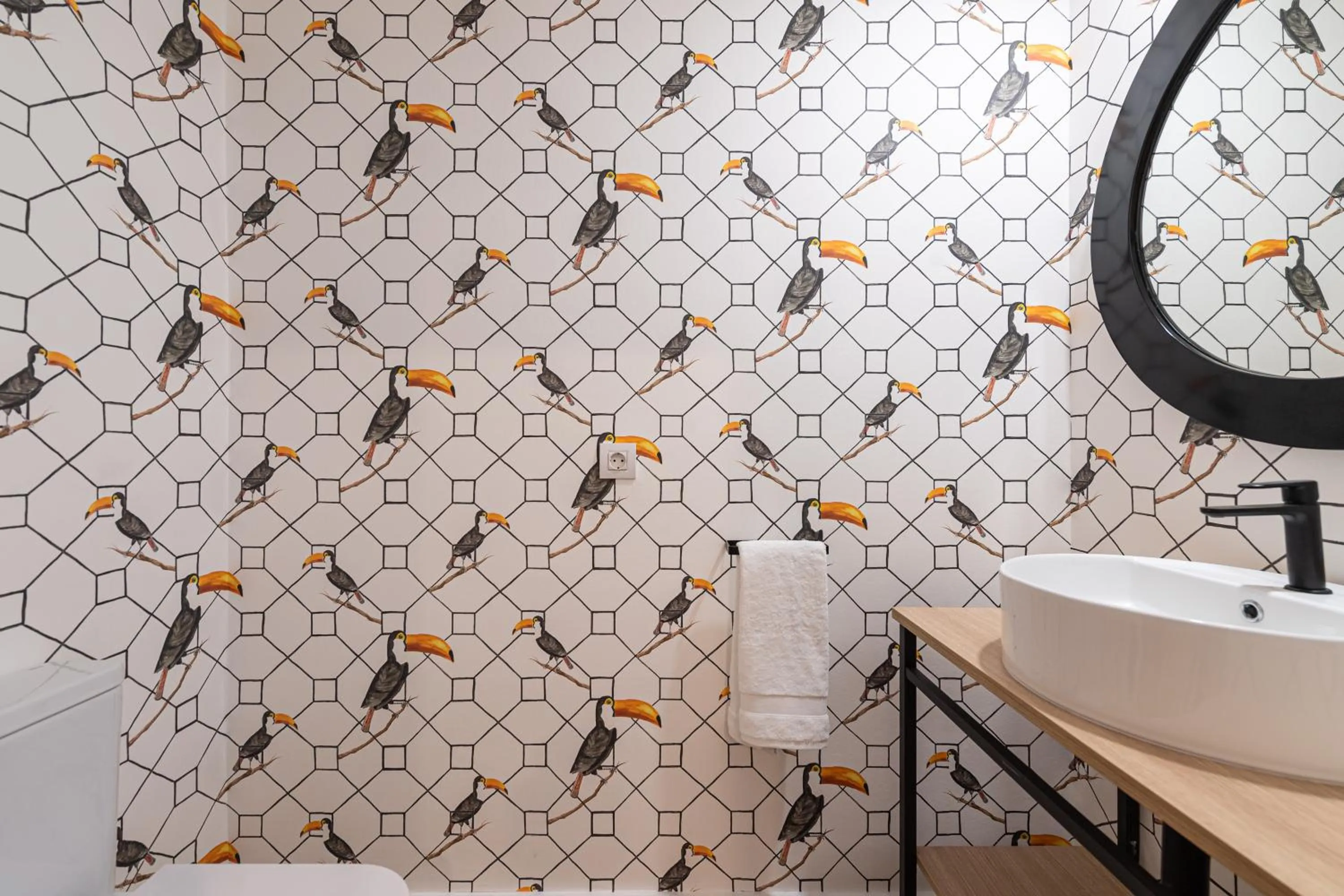 Bathroom in Beach Hotel Alfredo