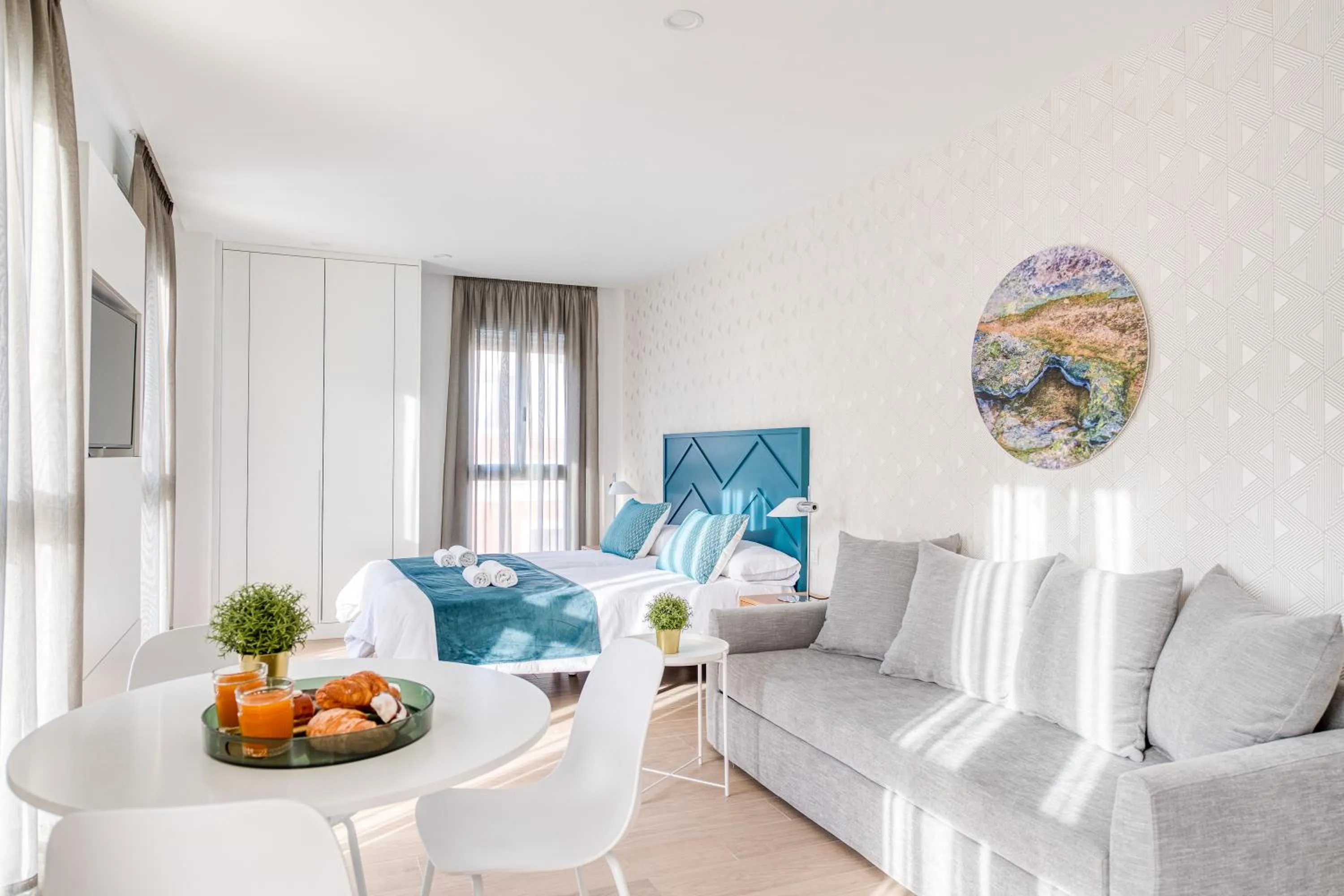 Living room in Beach Hotel Alfredo