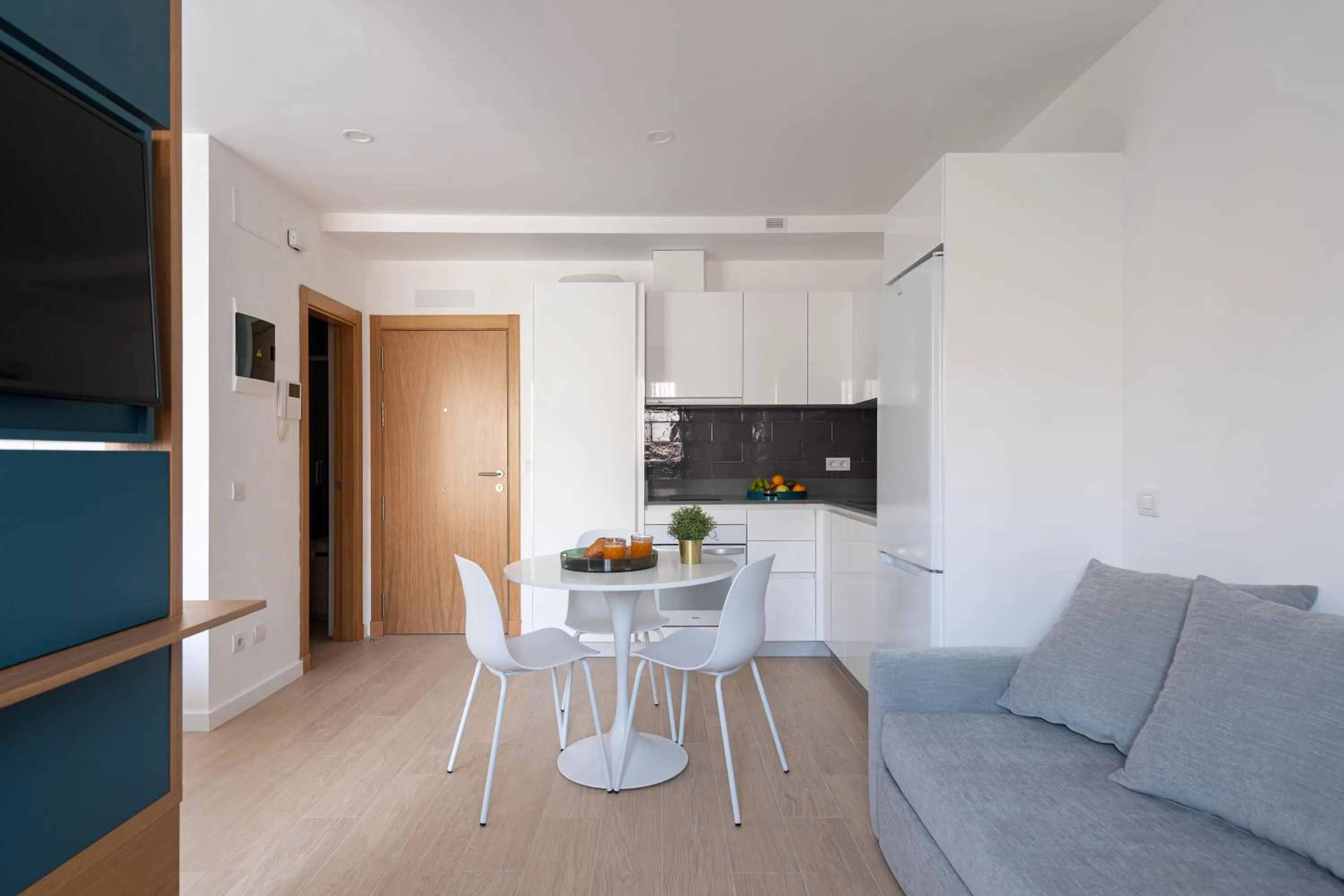 Kitchen or kitchenette in Beach Hotel Alfredo