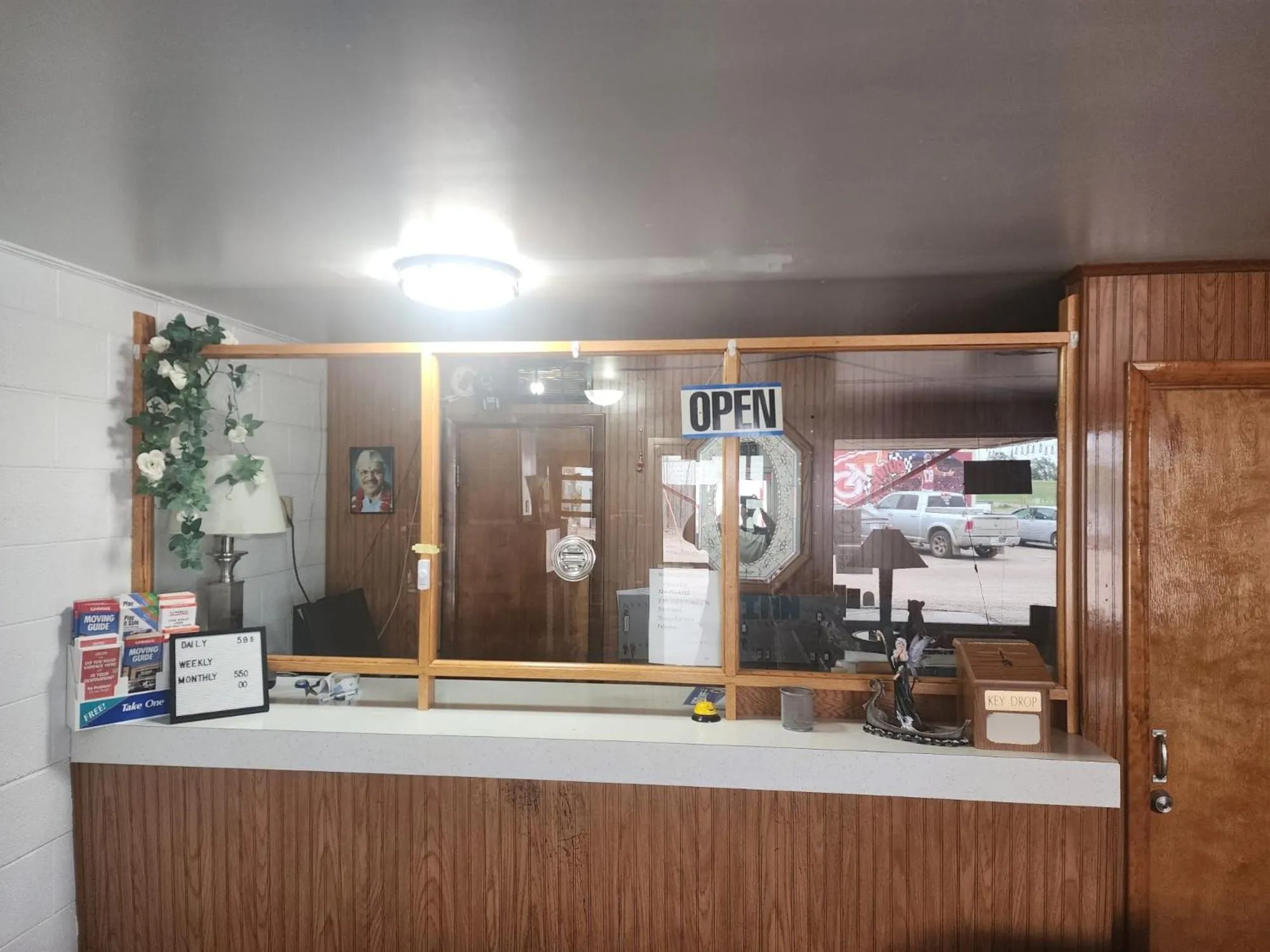 Lobby or reception in 1st Inn By OYO Quinter Hwy 70 KS