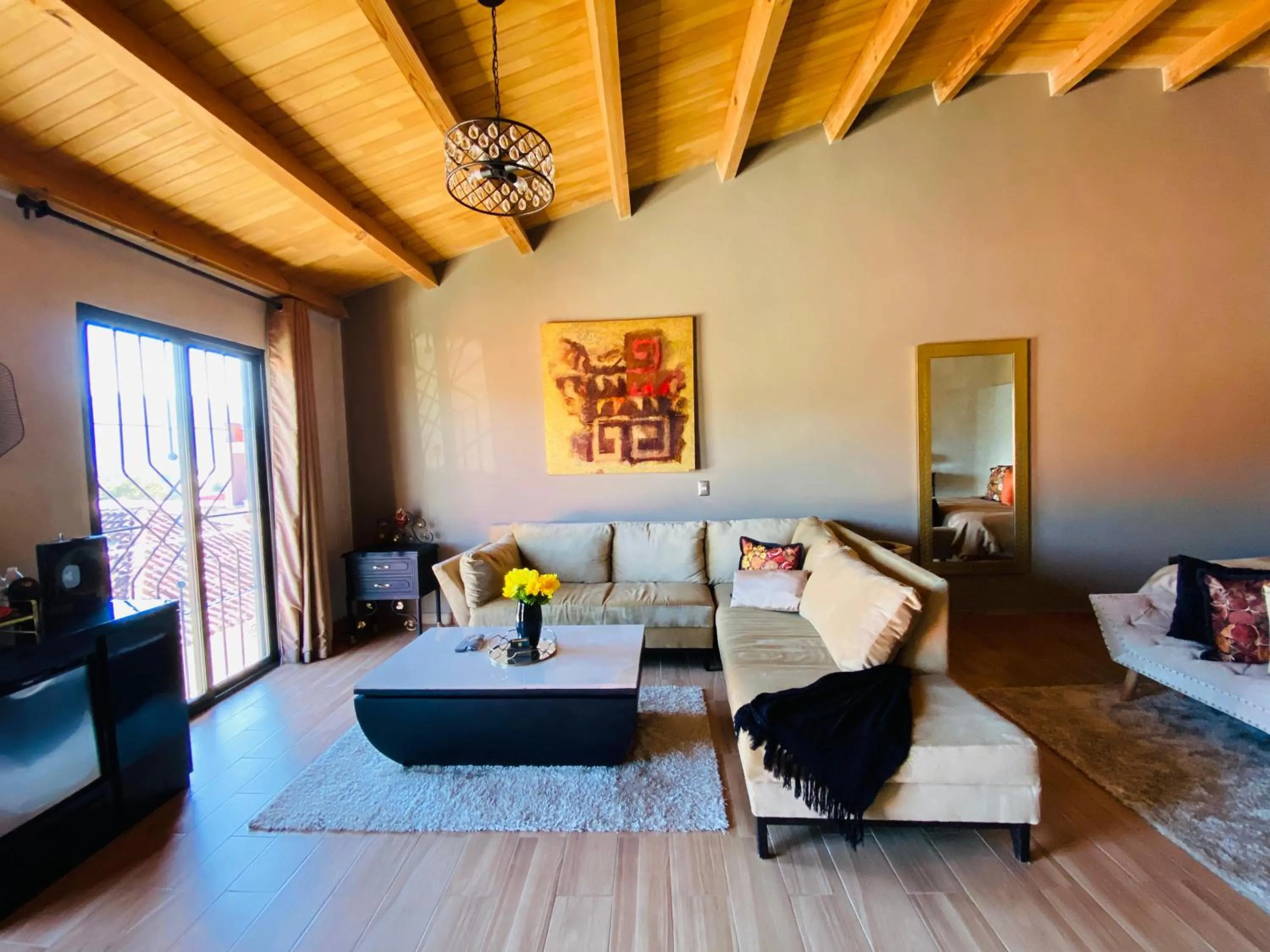 Seating area in Casa Neek