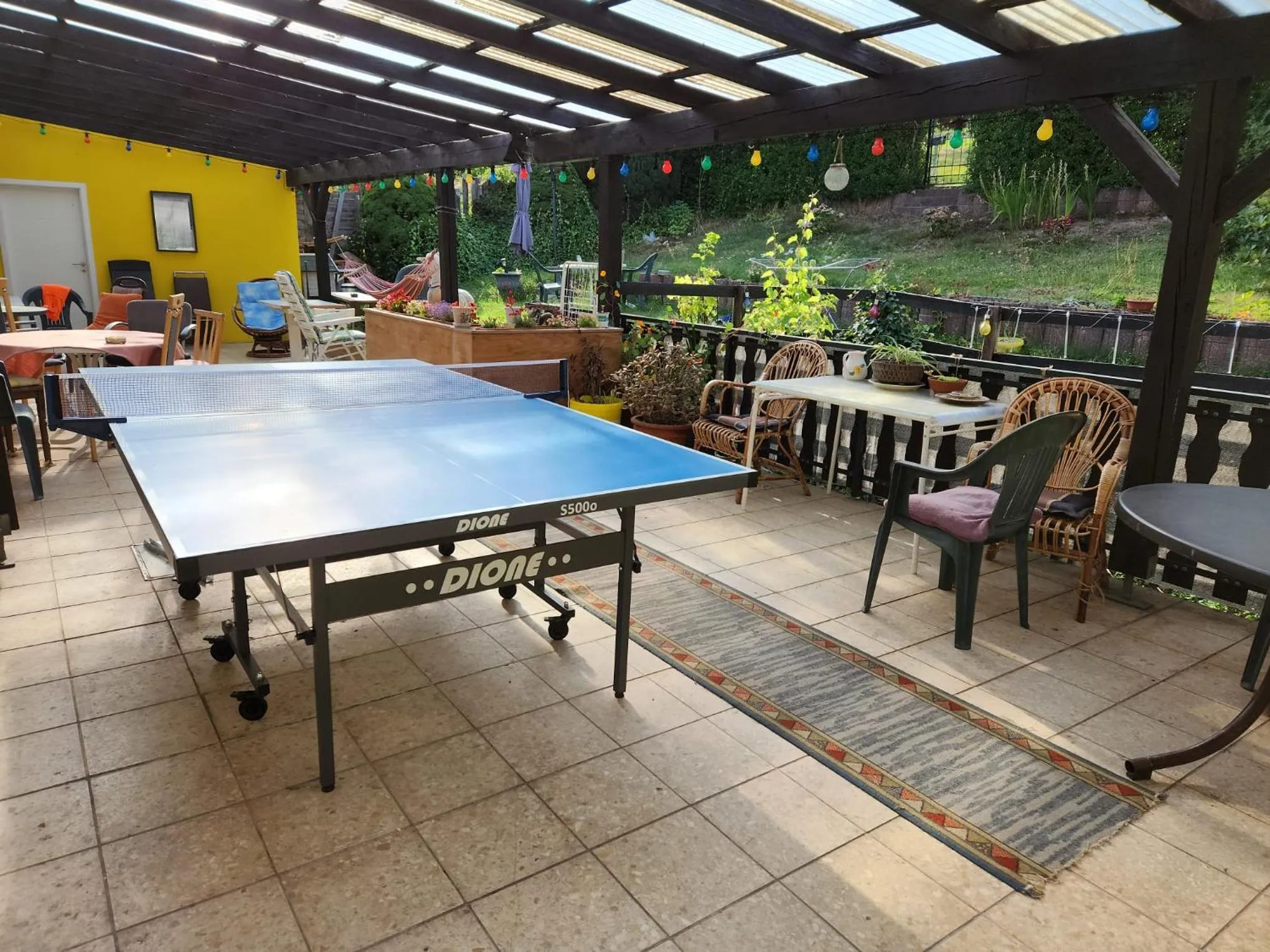 Table tennis in Gasthaus Hochwald
