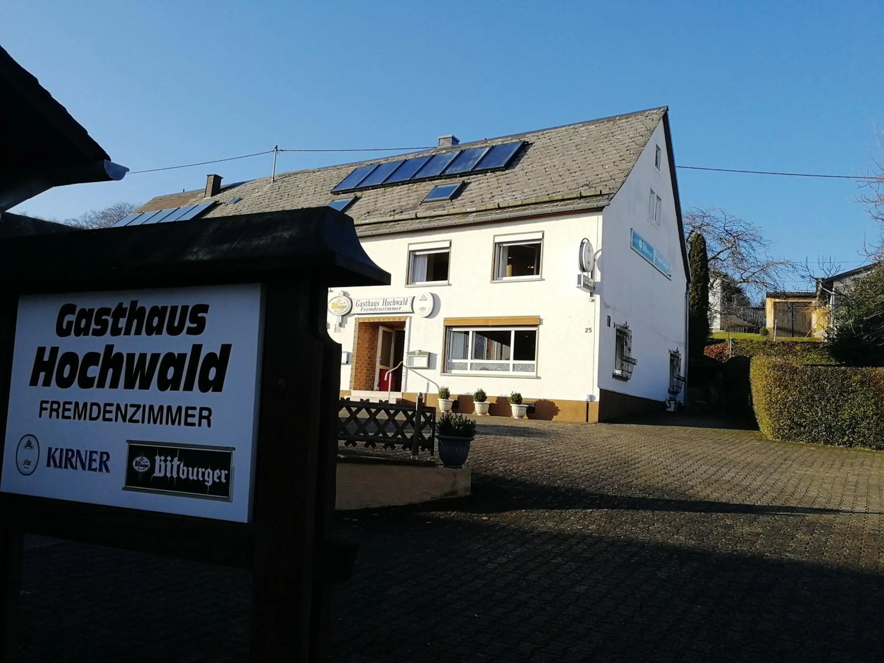 Property building in Gasthaus Hochwald