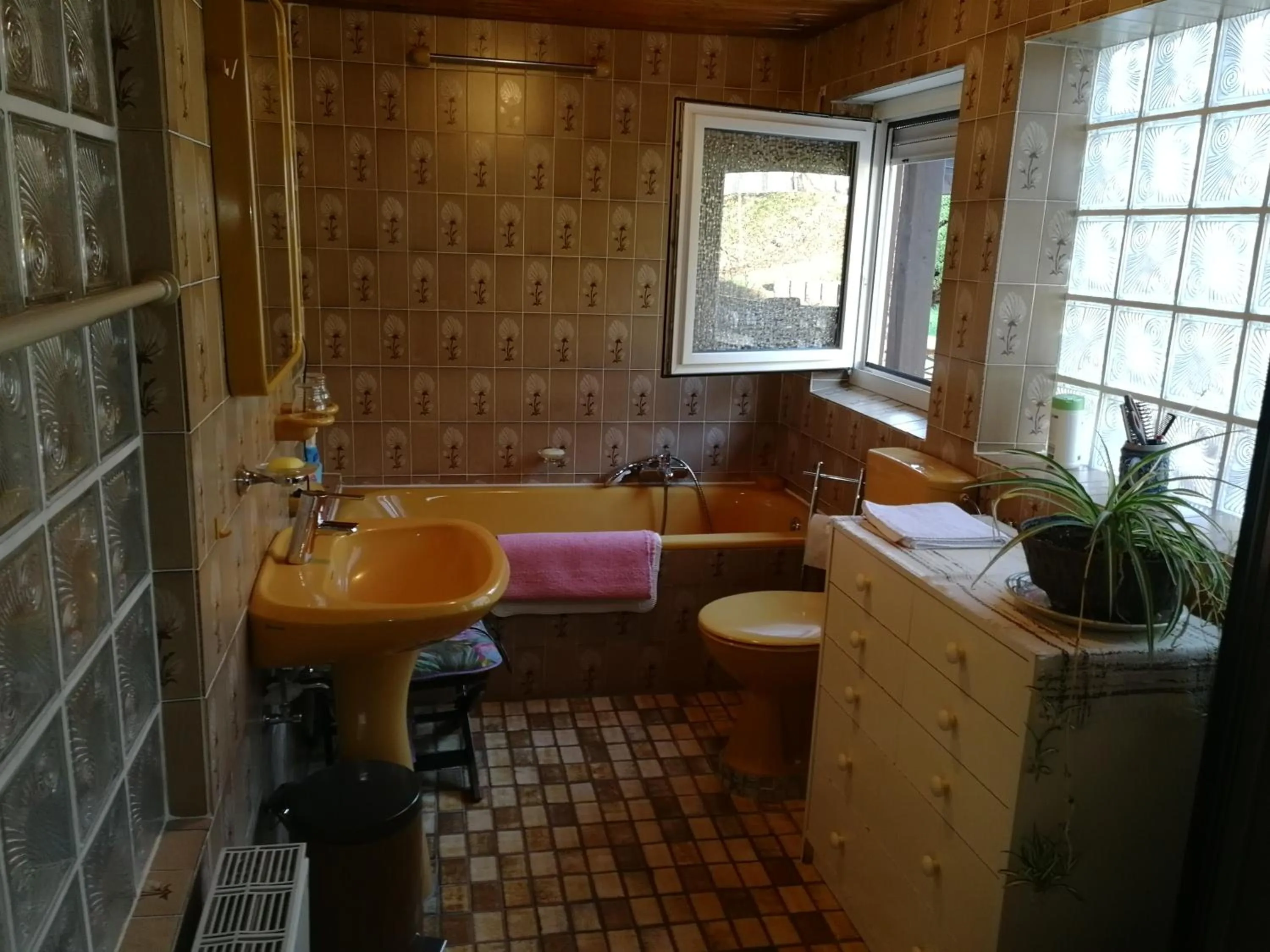 Bathroom in Gasthaus Hochwald