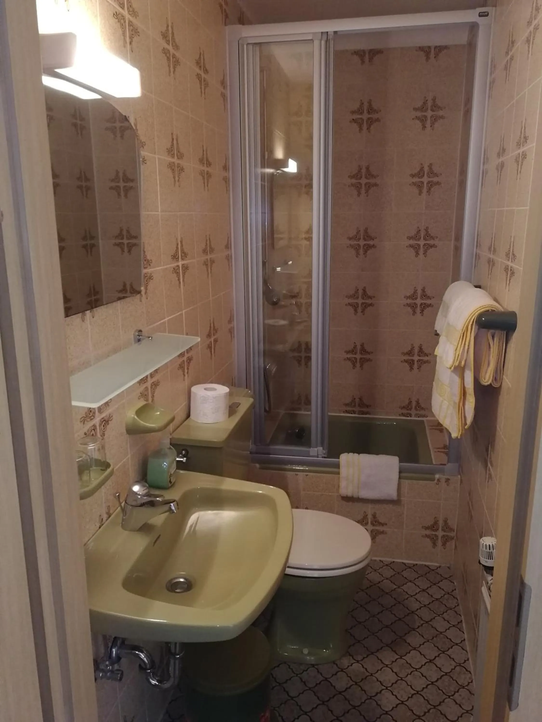 Bathroom in Gasthaus Hochwald