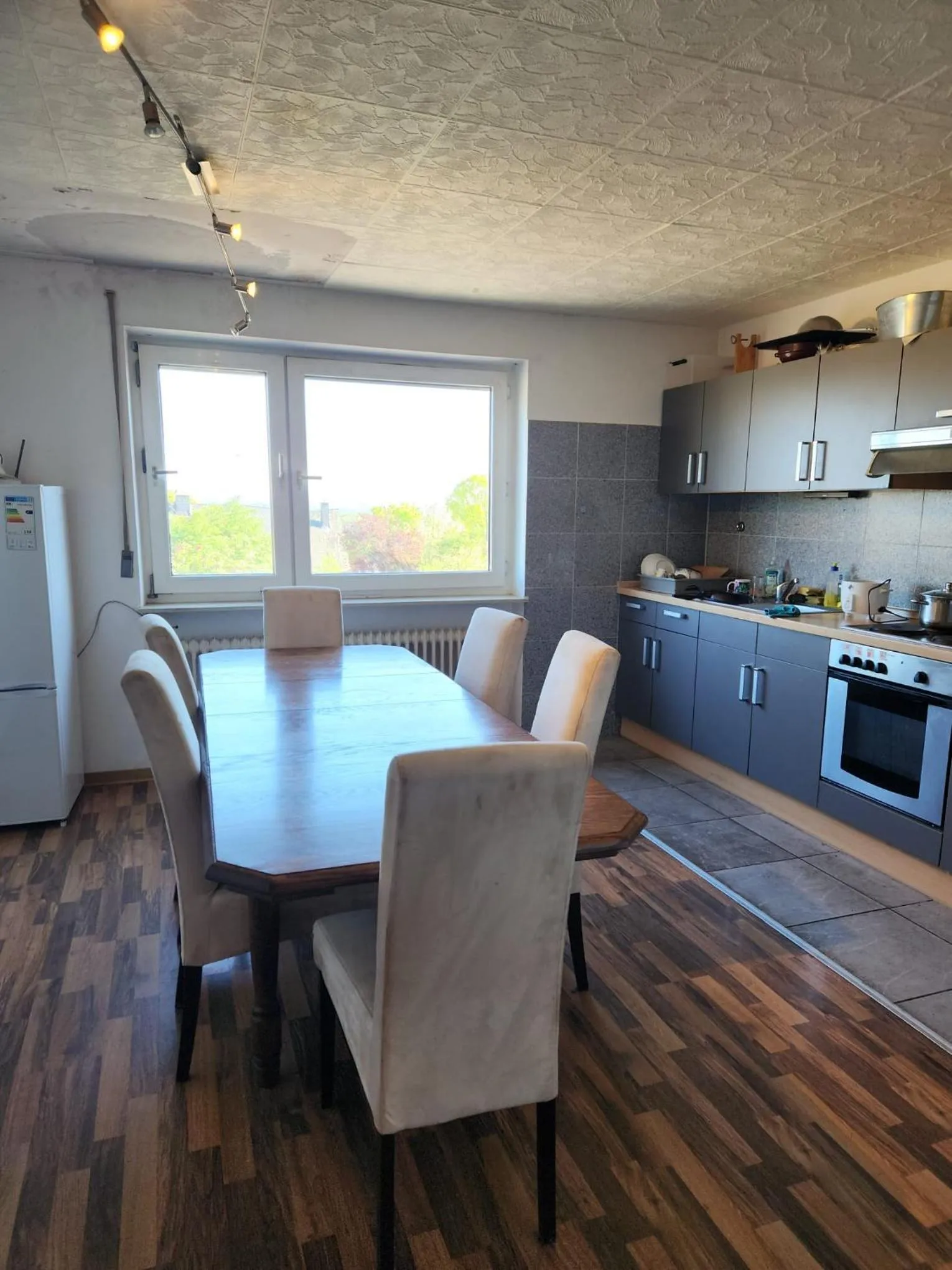 Kitchen or kitchenette in Gasthaus Hochwald