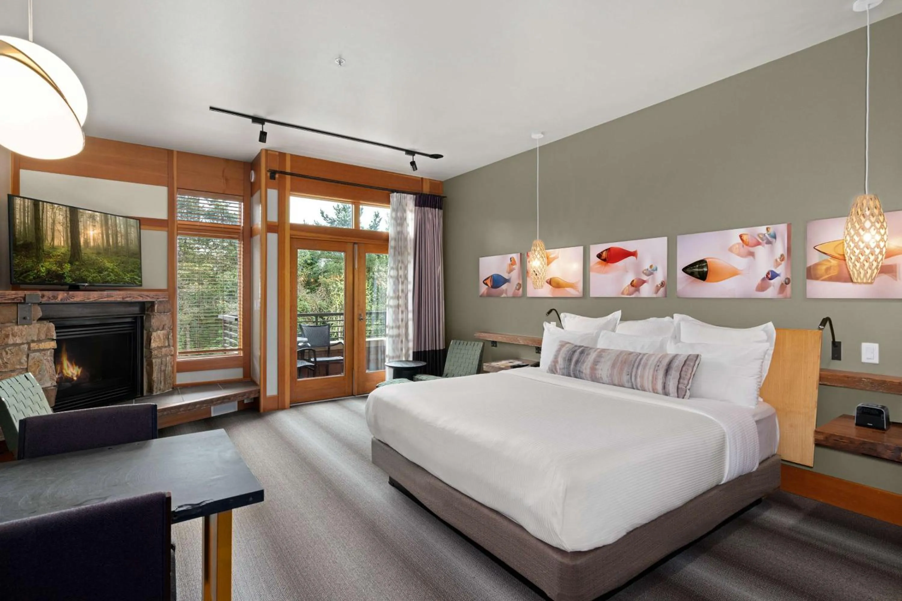 Bedroom, Bed in Willows Lodge