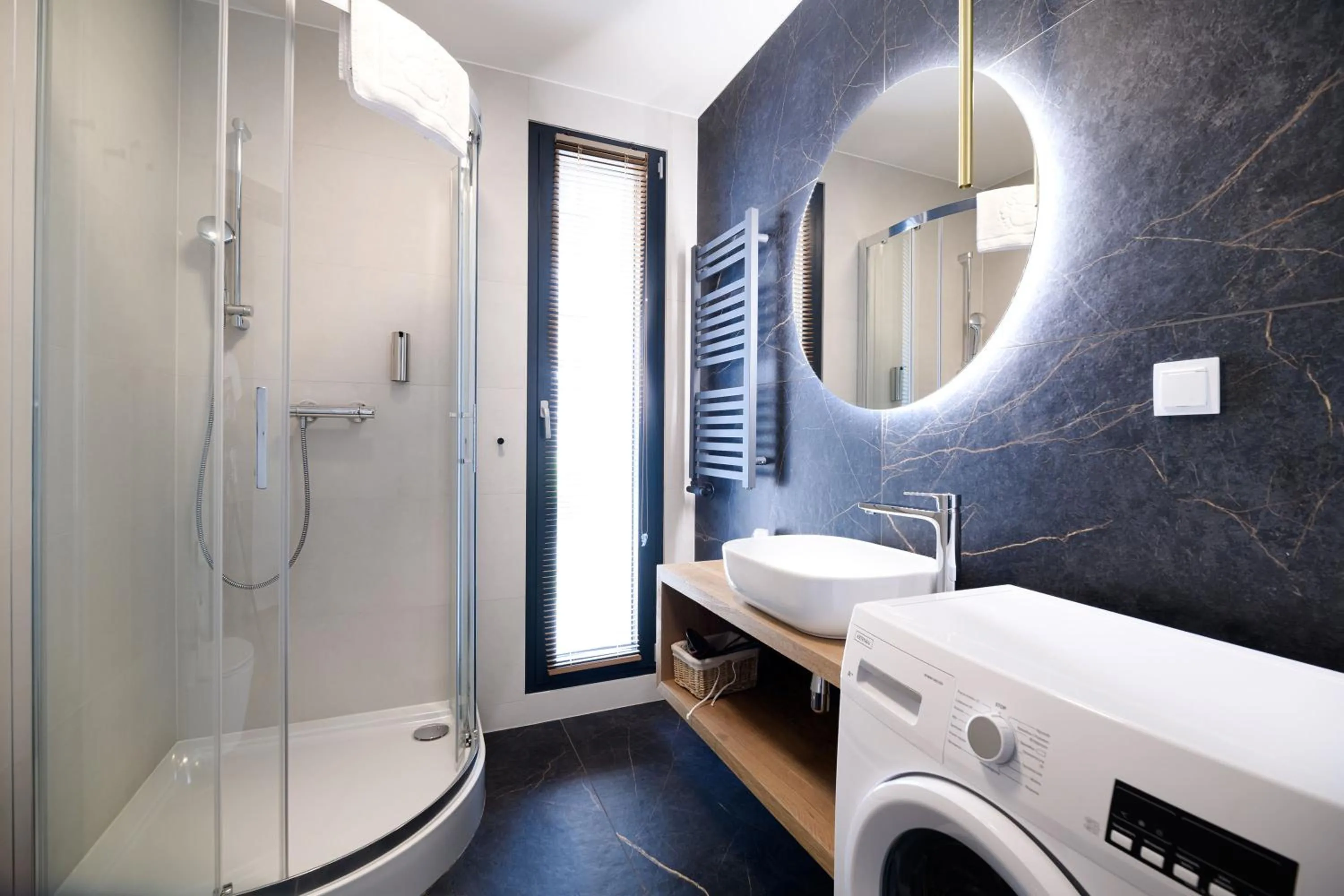 Shower in Aparthotel Inspire Miodova Residence