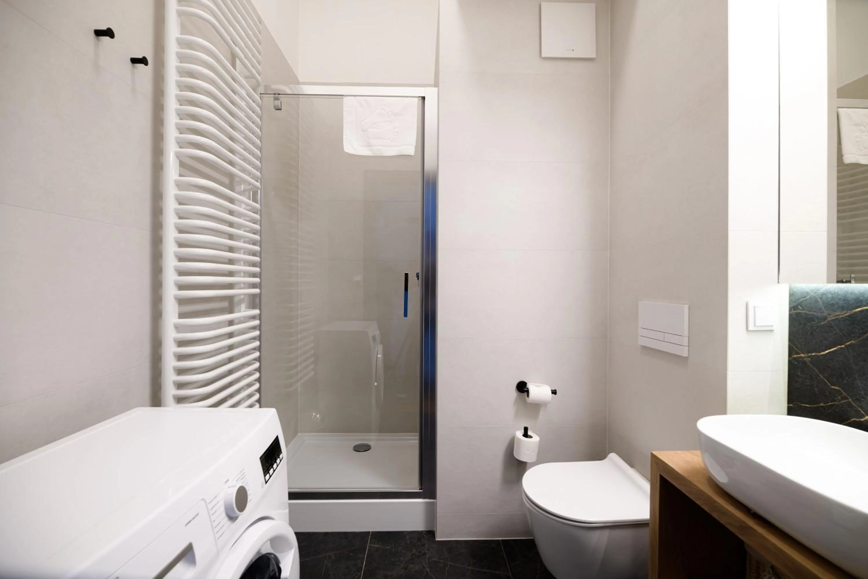Bathroom in Aparthotel Inspire Miodova Residence