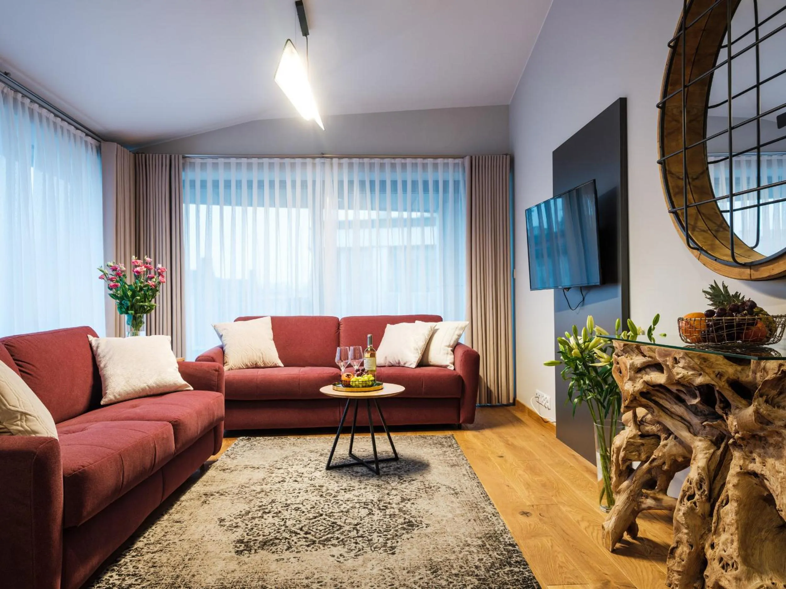 Living room in Aparthotel Inspire Miodova Residence