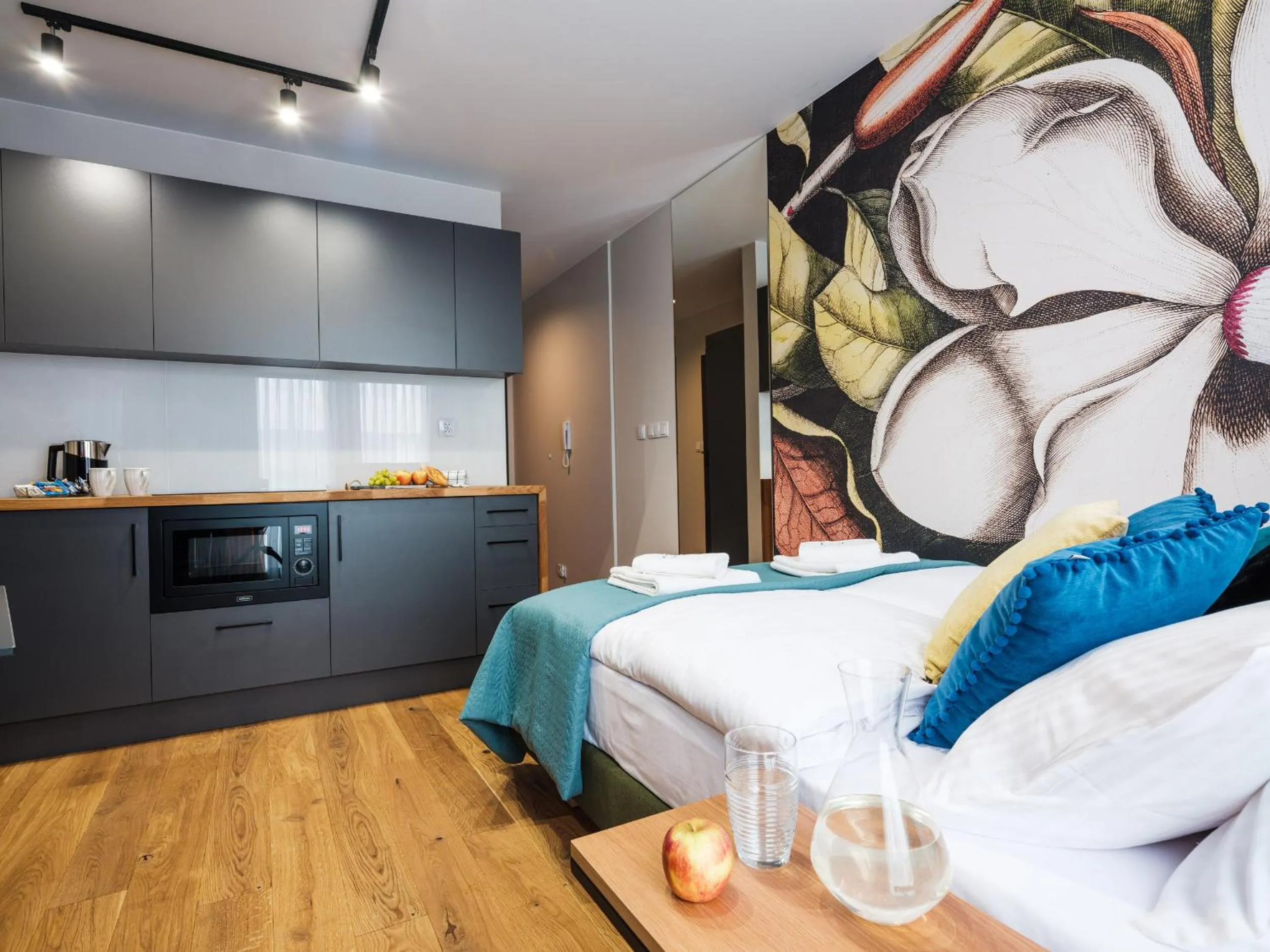 Photo of the whole room, Bed in Aparthotel Inspire Miodova Residence