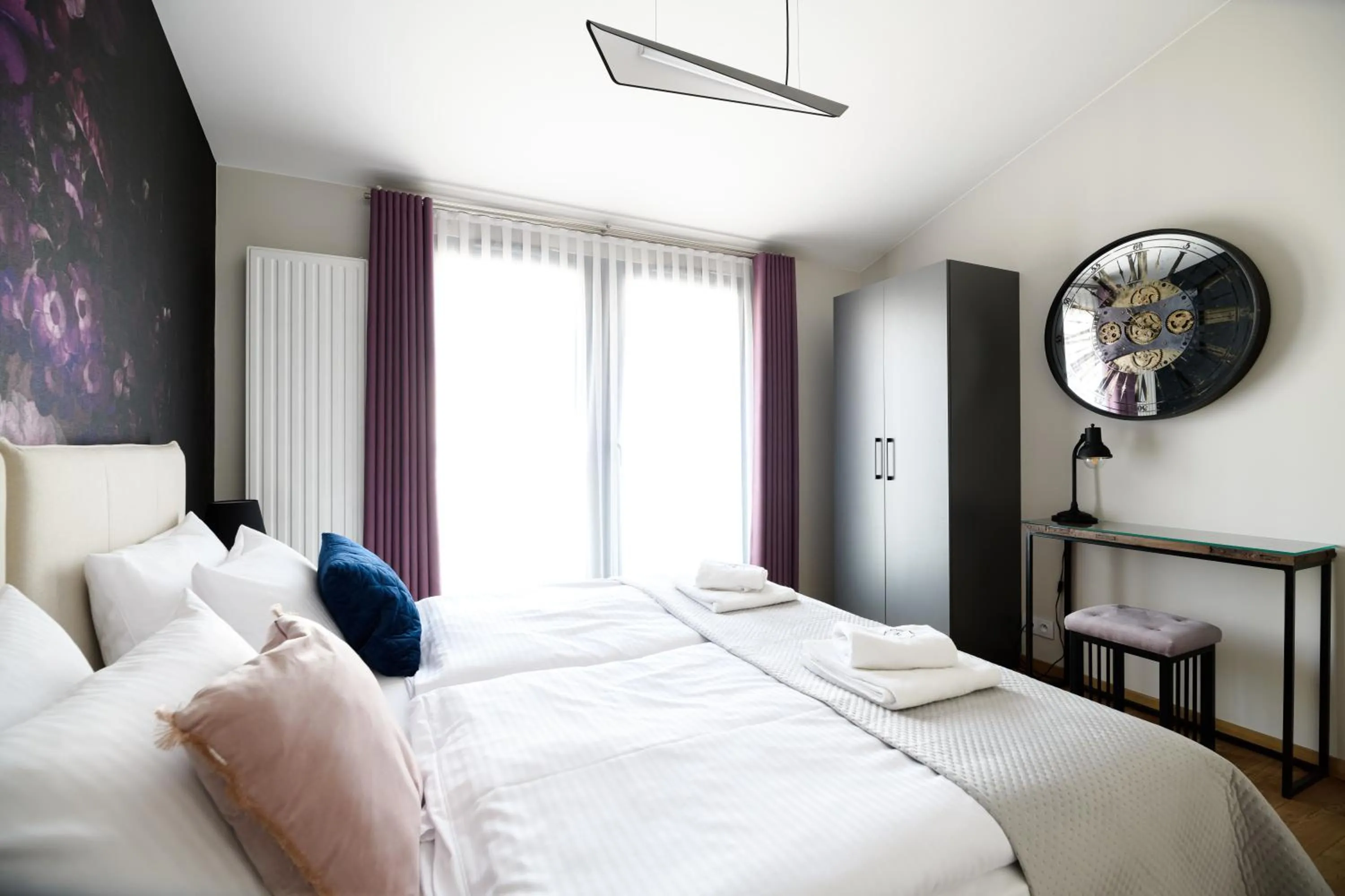Bed in Aparthotel Inspire Miodova Residence