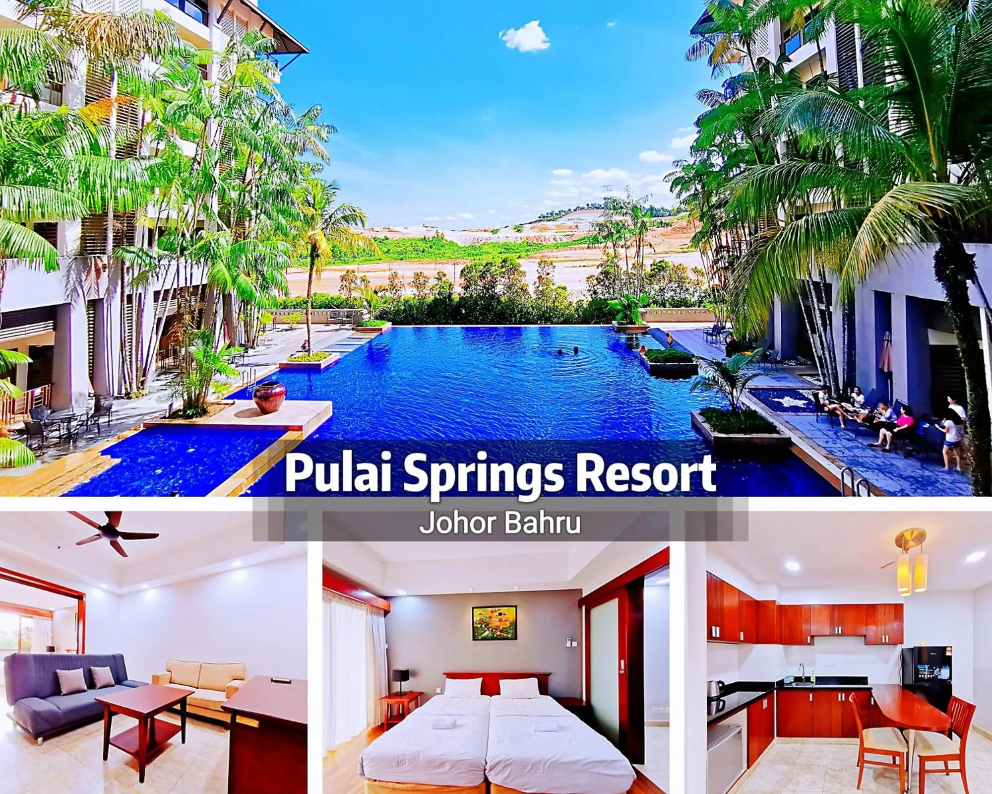 Property building in 【Amazing】Pool View 2BR Suite @ Pulai Springs Resort