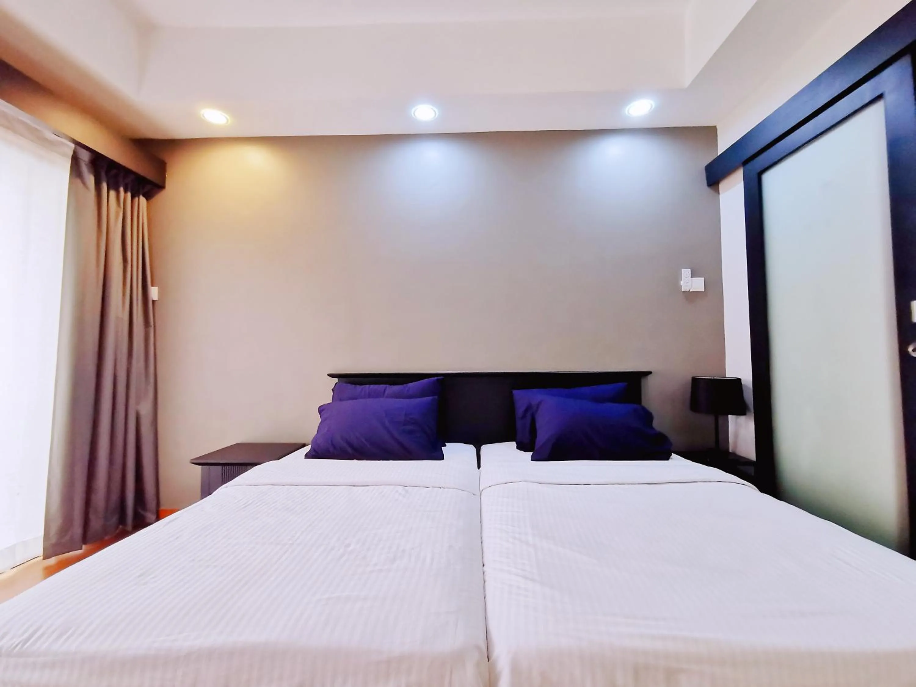 Bed in 【Amazing】Pool View 2BR Suite @ Pulai Springs Resort