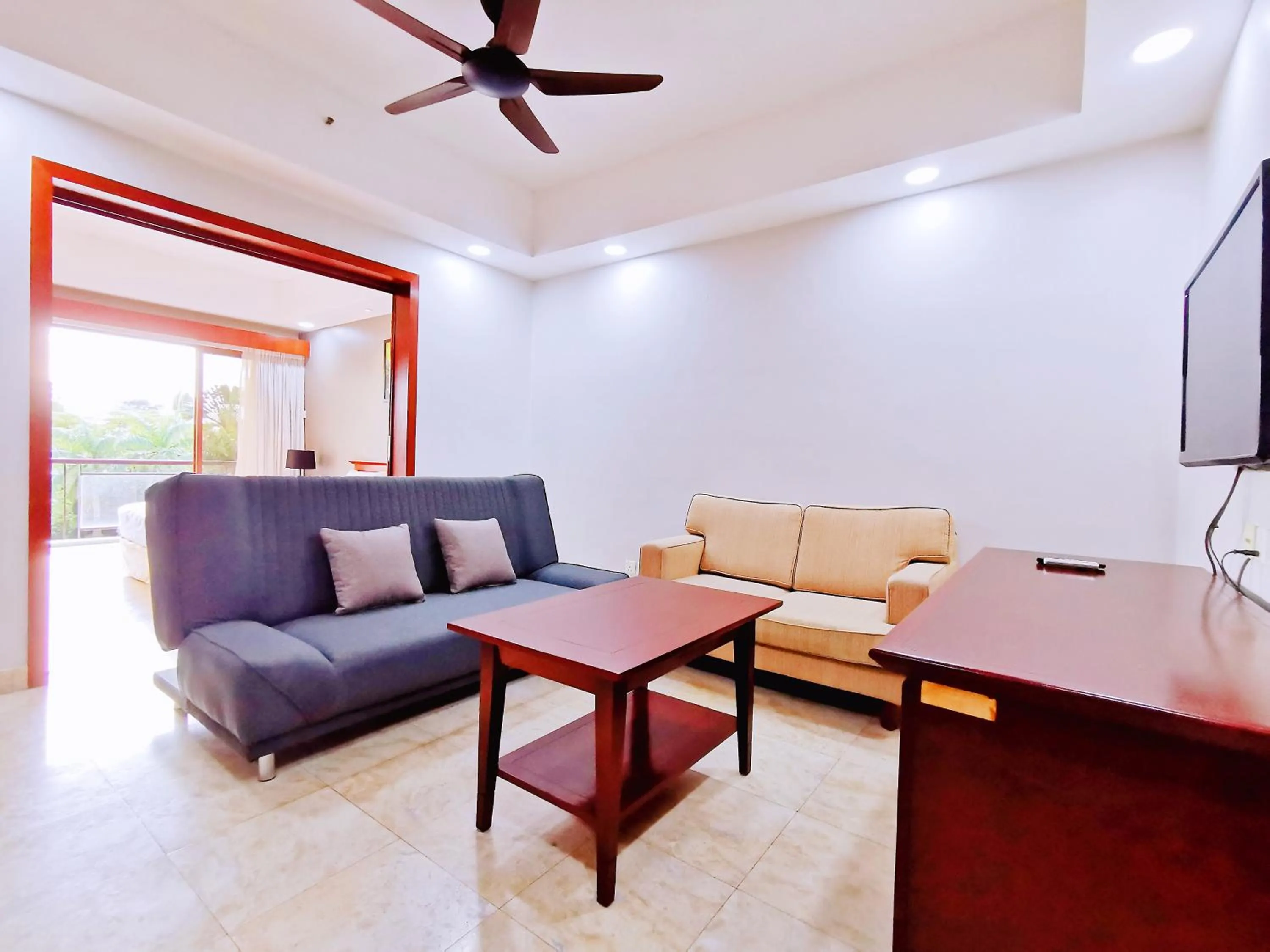 Living room in 【Amazing】Pool View 2BR Suite @ Pulai Springs Resort