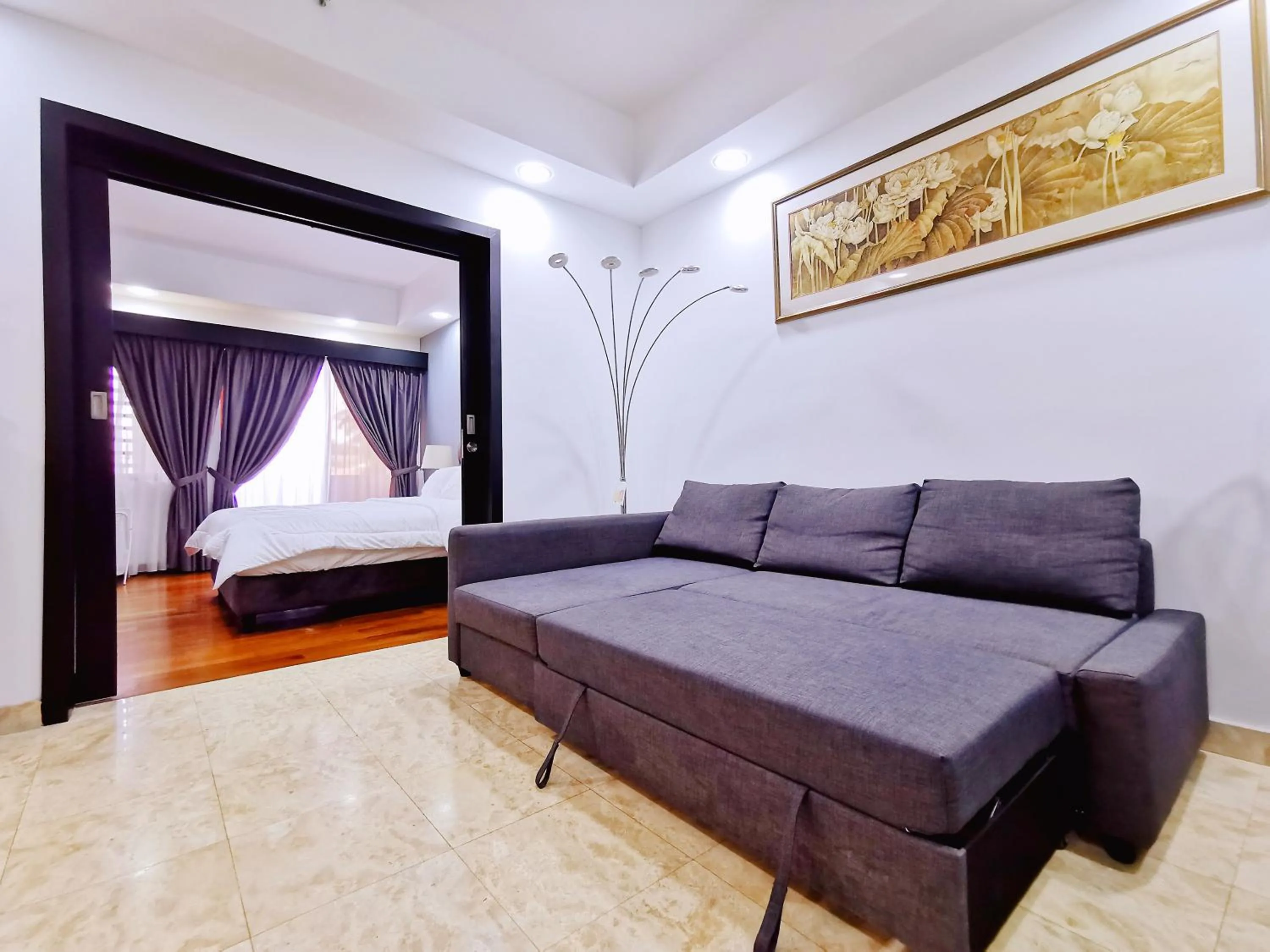 Living room in 【Amazing】Pool View 2BR Suite @ Pulai Springs Resort