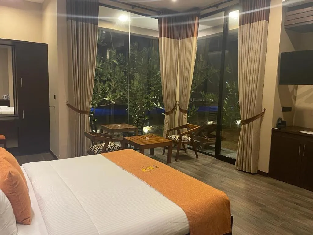 Bed in SOLUNA BEACH RESORT