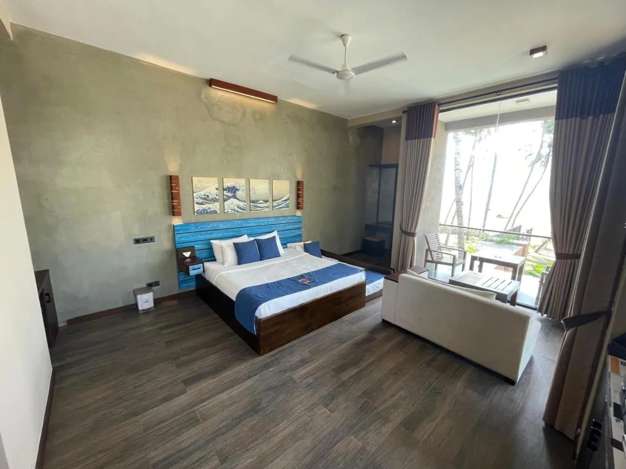 Bed in SOLUNA BEACH RESORT