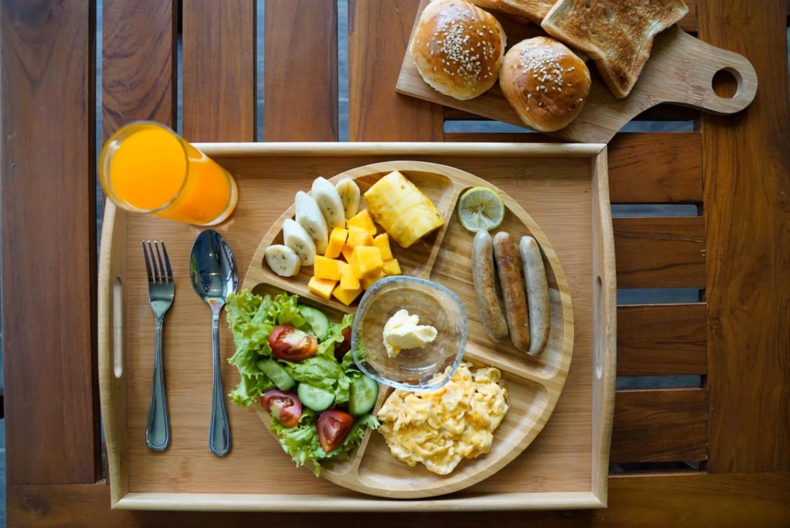 Breakfast in SOLUNA BEACH RESORT