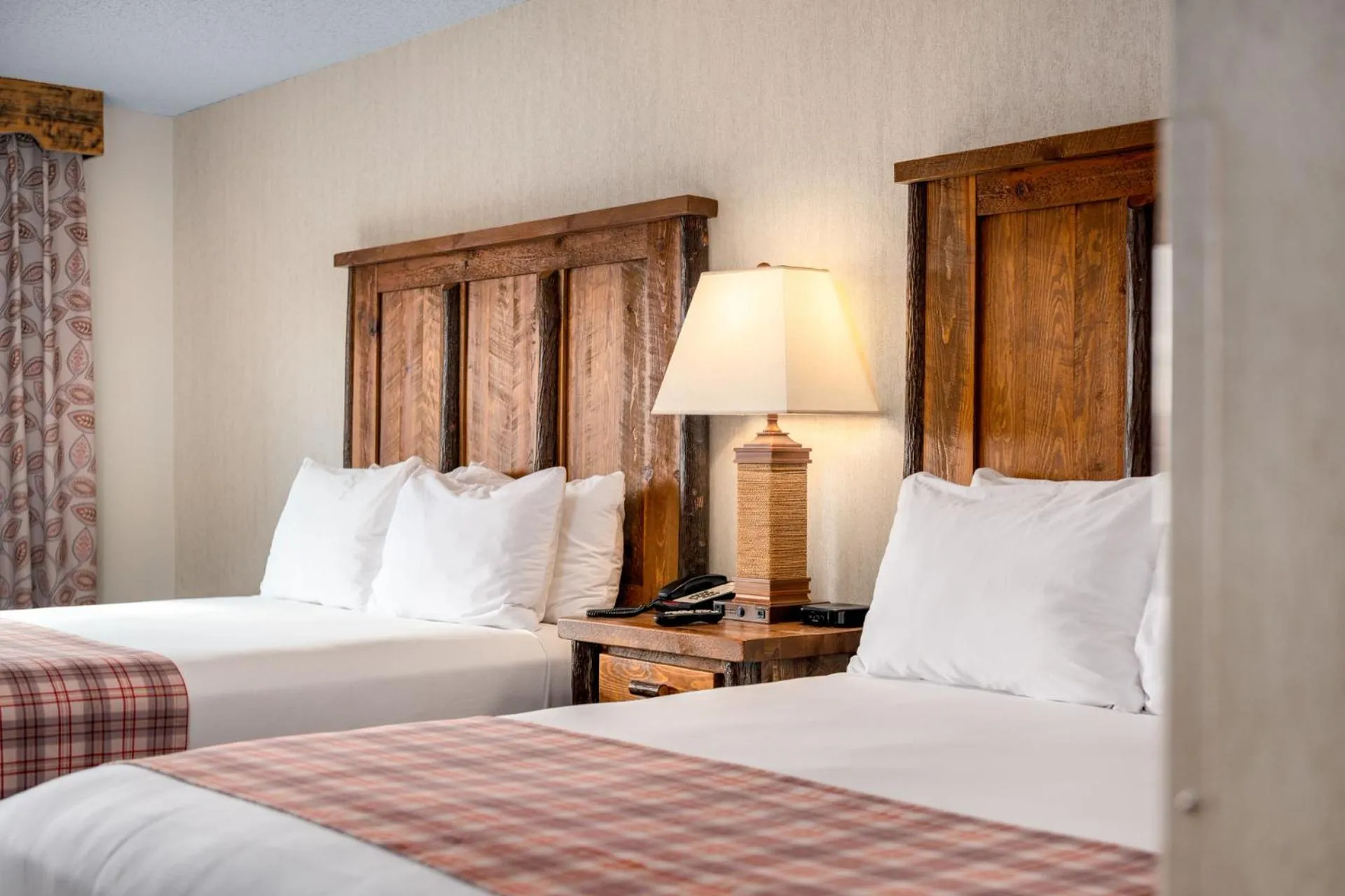 Bed in Lodge of the Ozarks