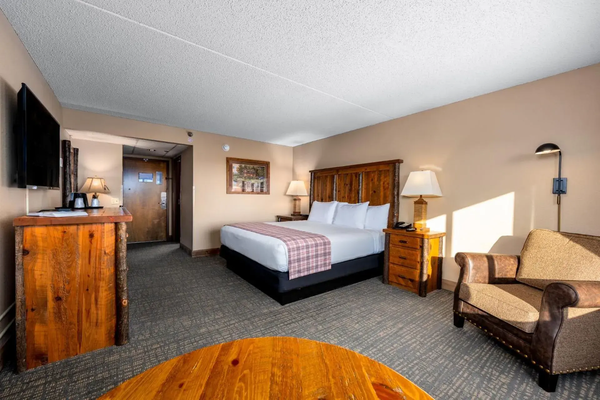 Bed in Lodge of the Ozarks Bed in Lodge of the Ozarks