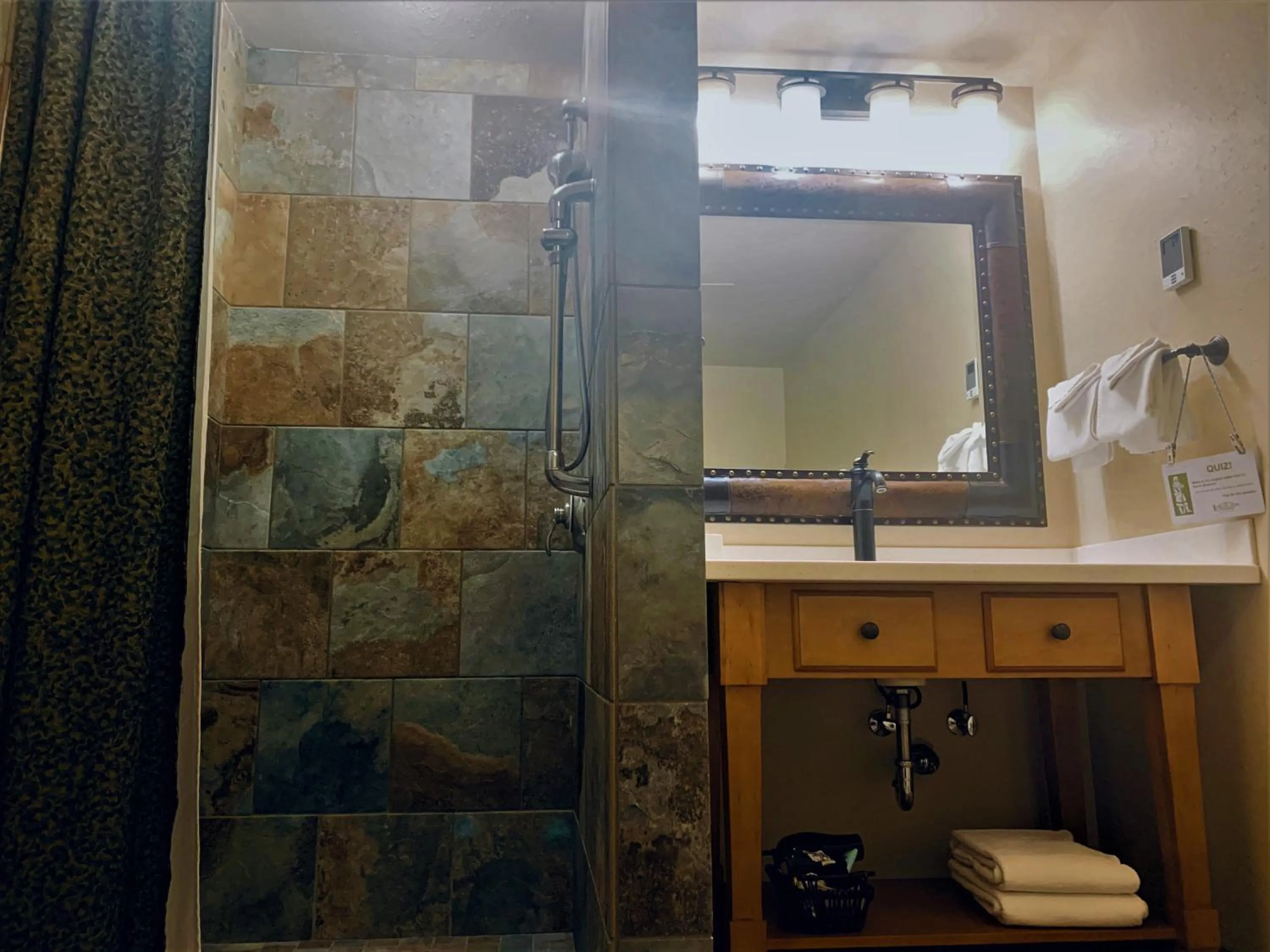 Shower in The Rockwell Inn