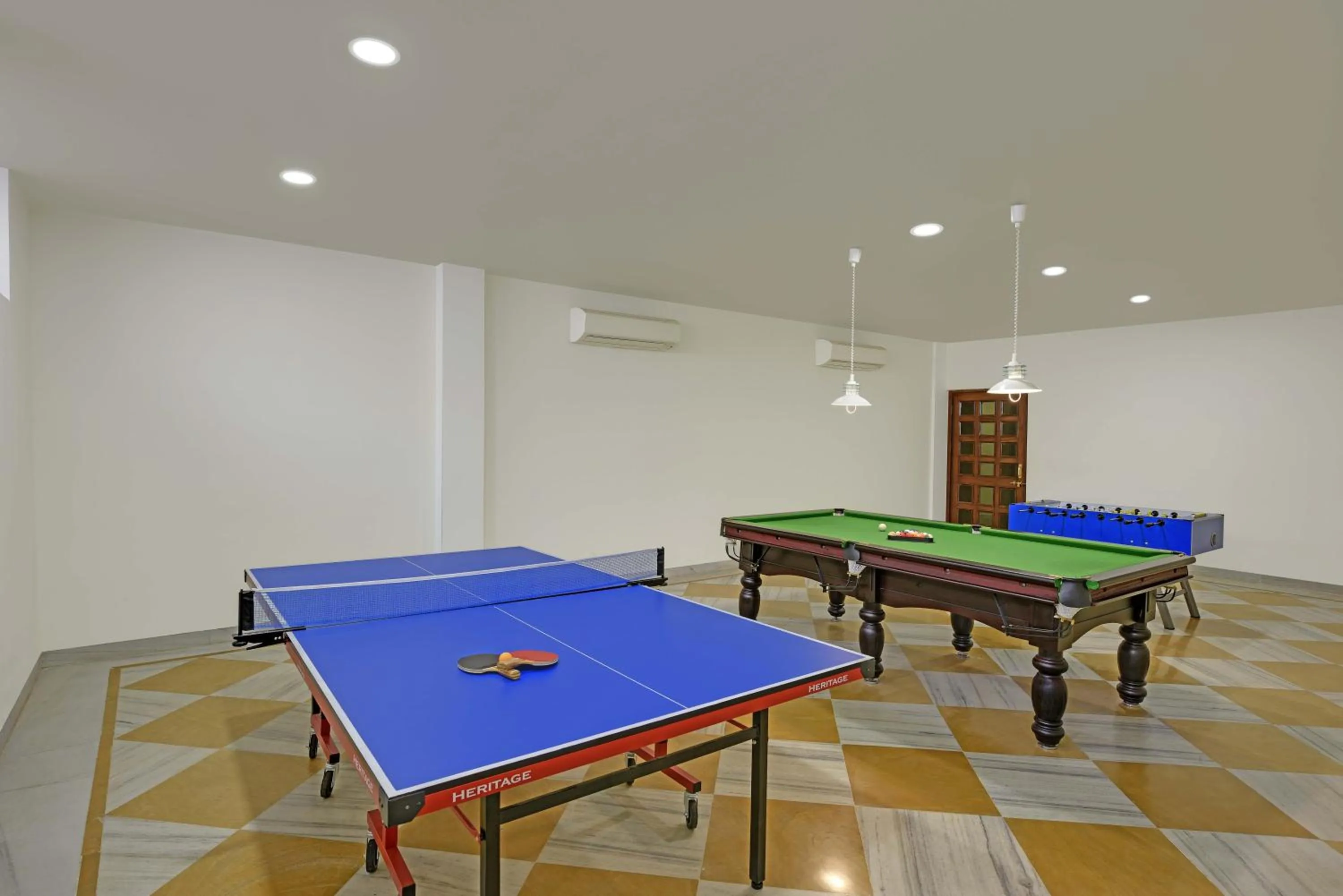 Billiard in The Jai Bagh Palace