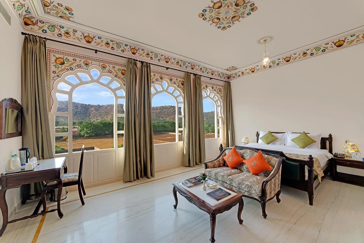 Photo of the whole room in The Jai Bagh Palace