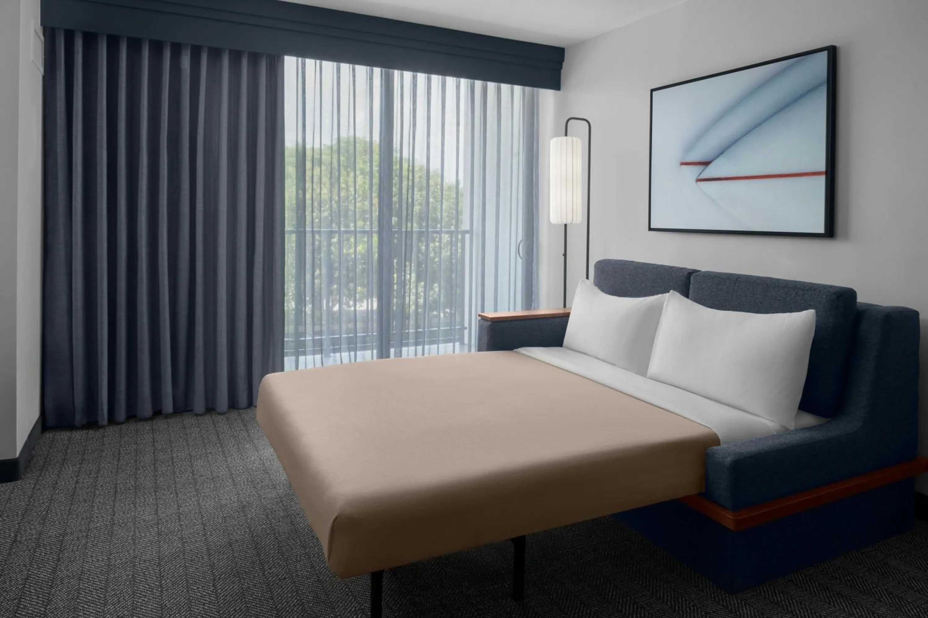 Photo of the whole room, Bed in Courtyard Fort Lauderdale East Lauderdale-by-the-Sea