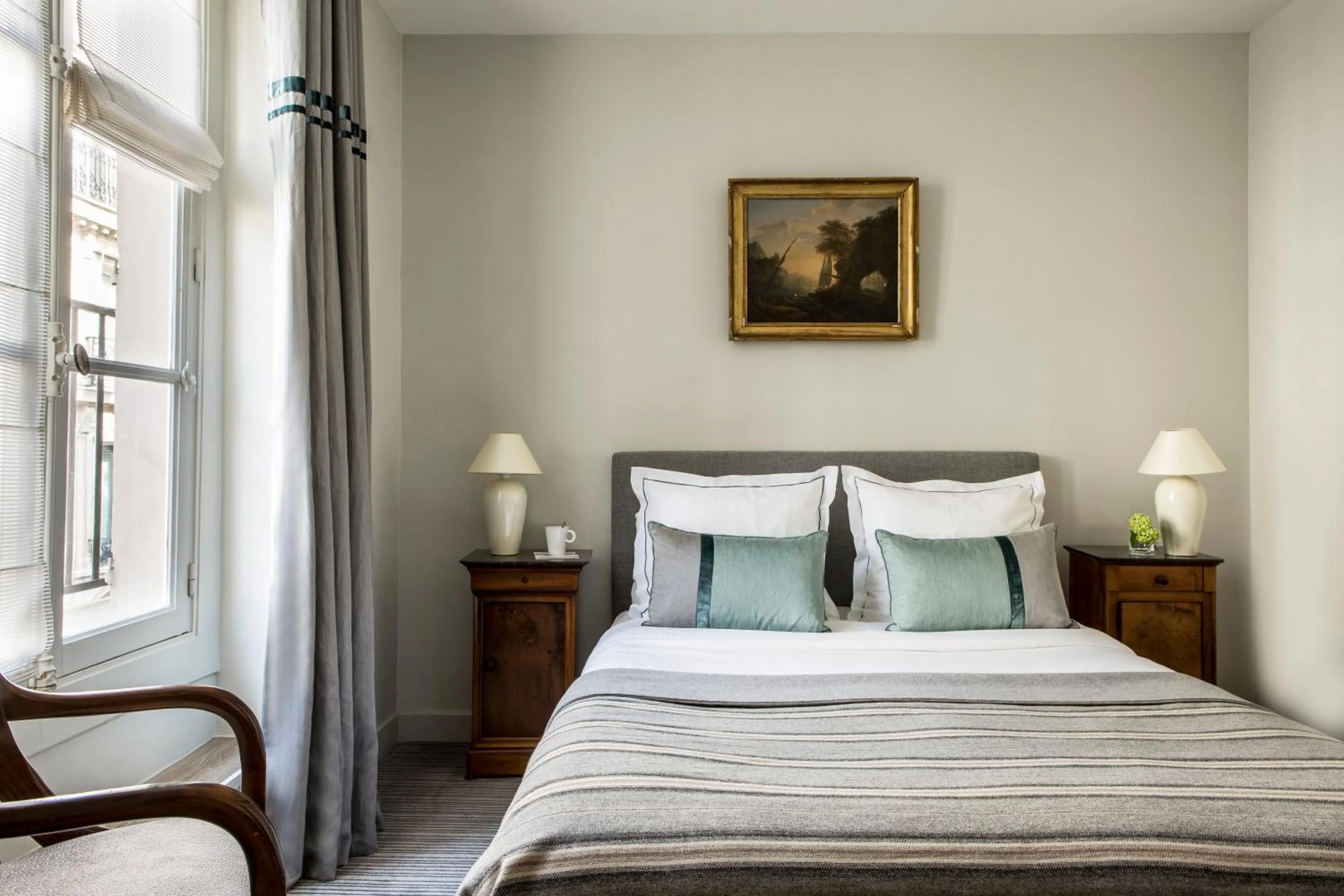 Bedroom, Bed in Hôtel d'Orsay - Esprit de France
