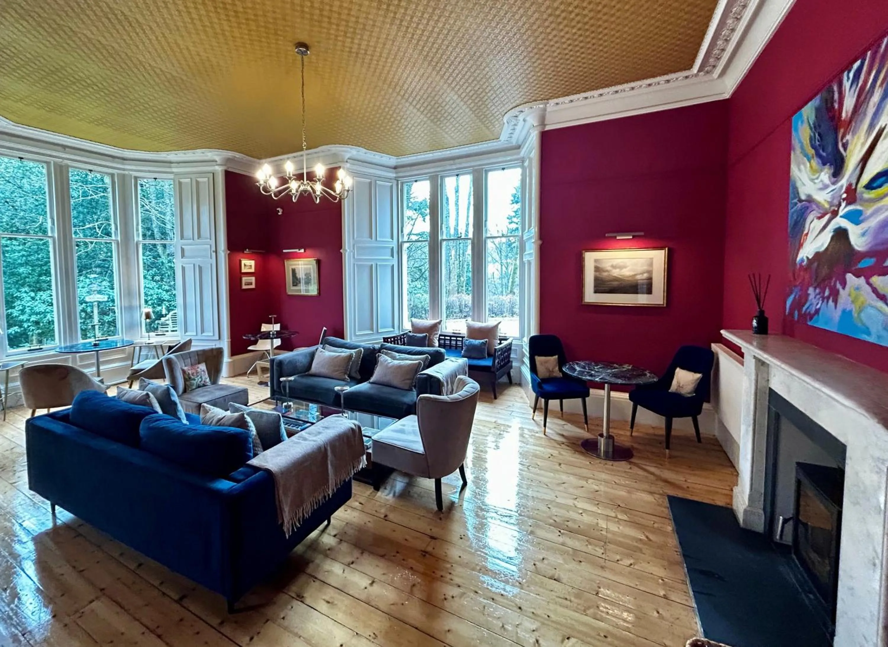 Lounge or bar in Birchwood Pitlochry
