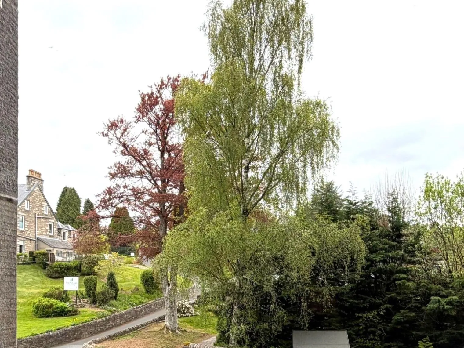Garden in Birchwood Pitlochry