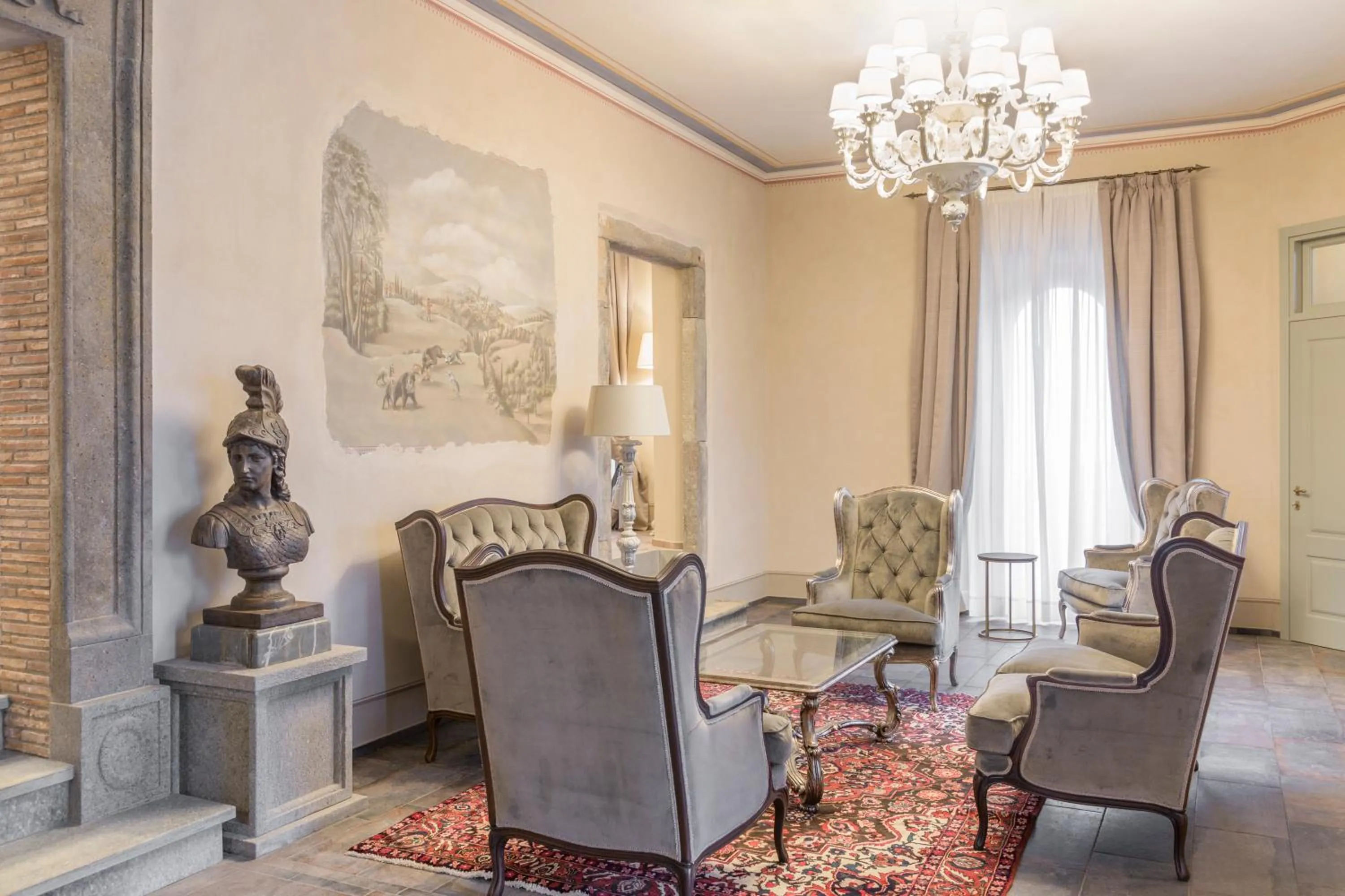 Living room in Castello Bonaria Wine & Spa Resort