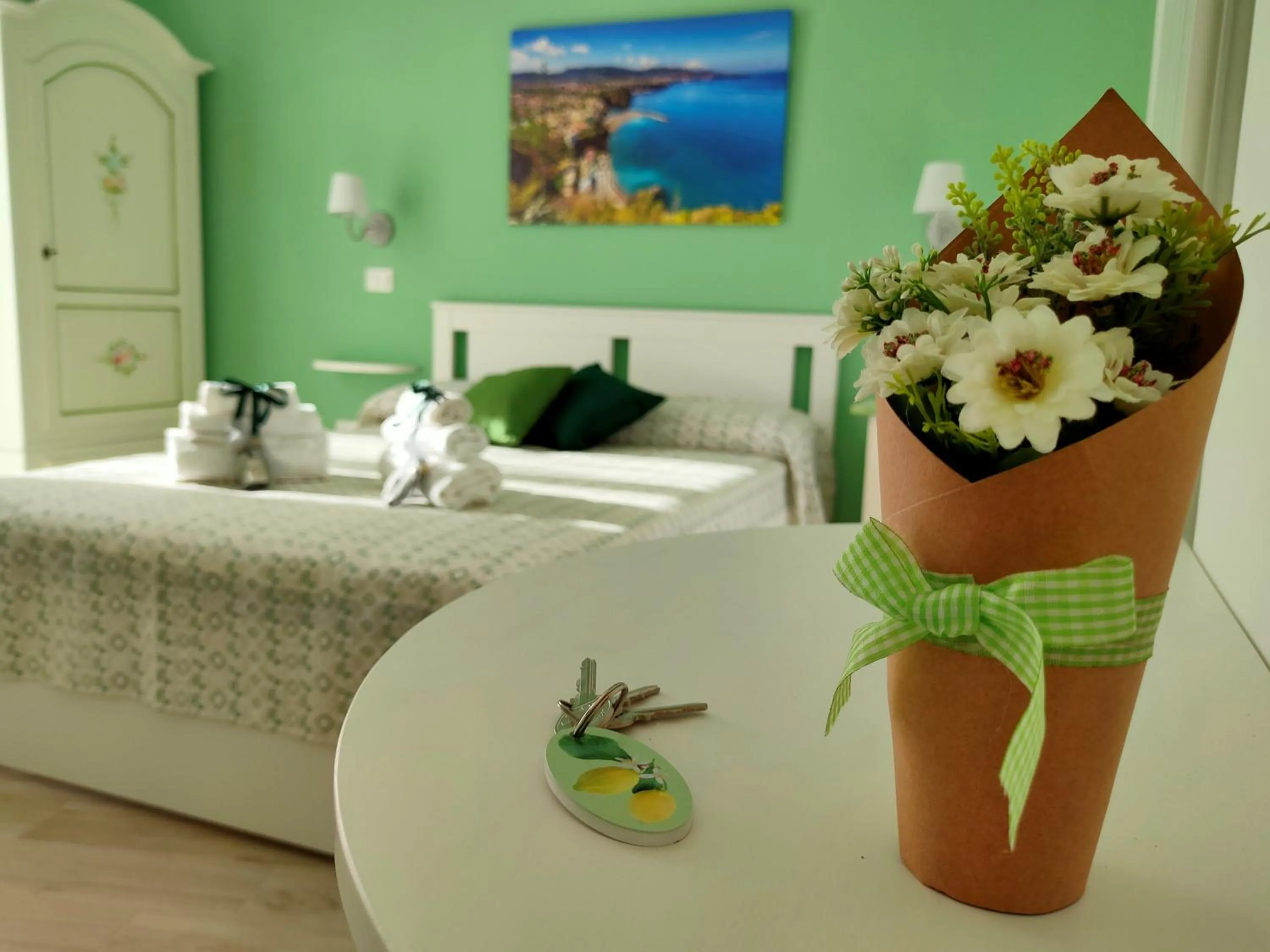 Decorative detail, Bed in B&B Il Vialetto