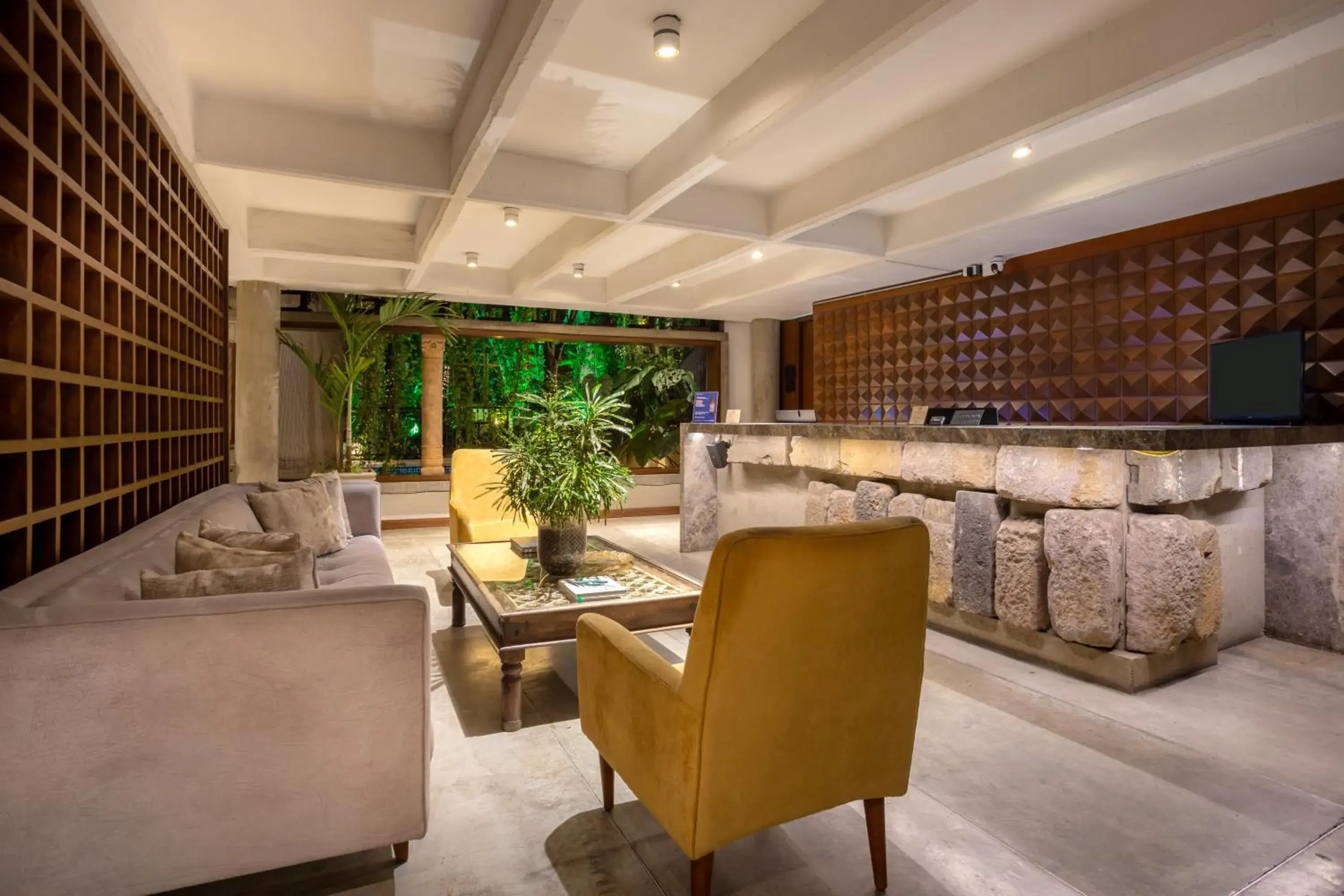 Lobby or reception in Alko Hotel Casa Nispero Lobby or reception in Alko Hotel Casa Nispero