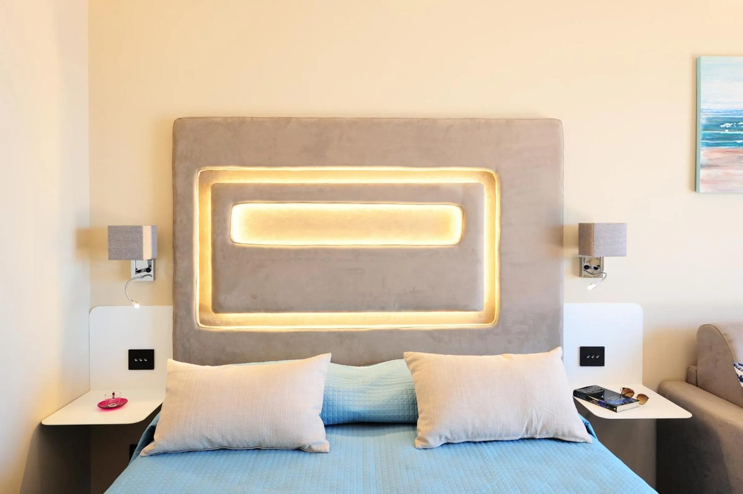 Bed in Amalfi Blu Retreat
