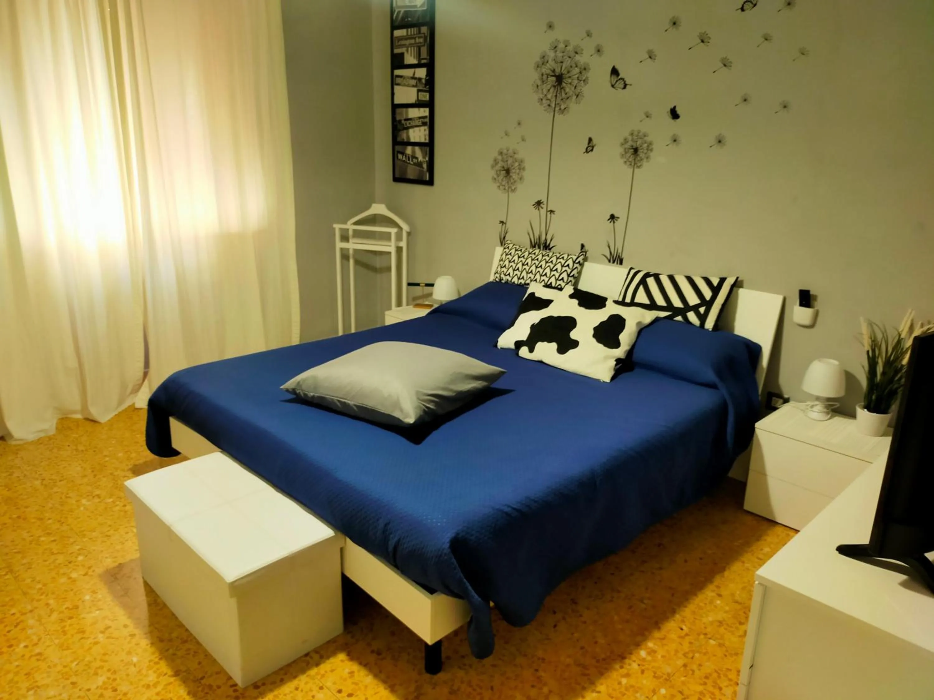 Bedroom, Bed in Parthenope rooms