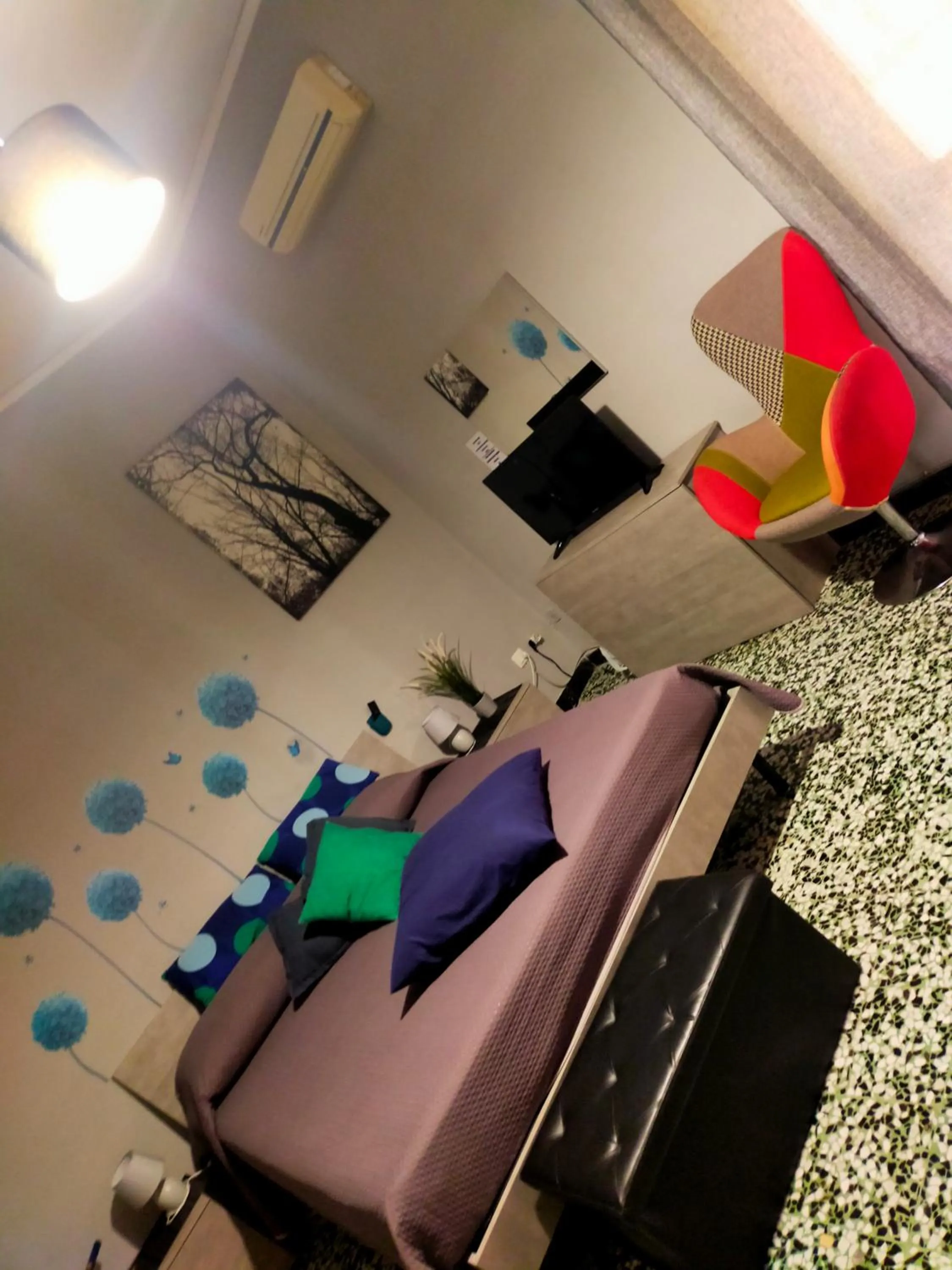 Bedroom, Bed in Parthenope rooms