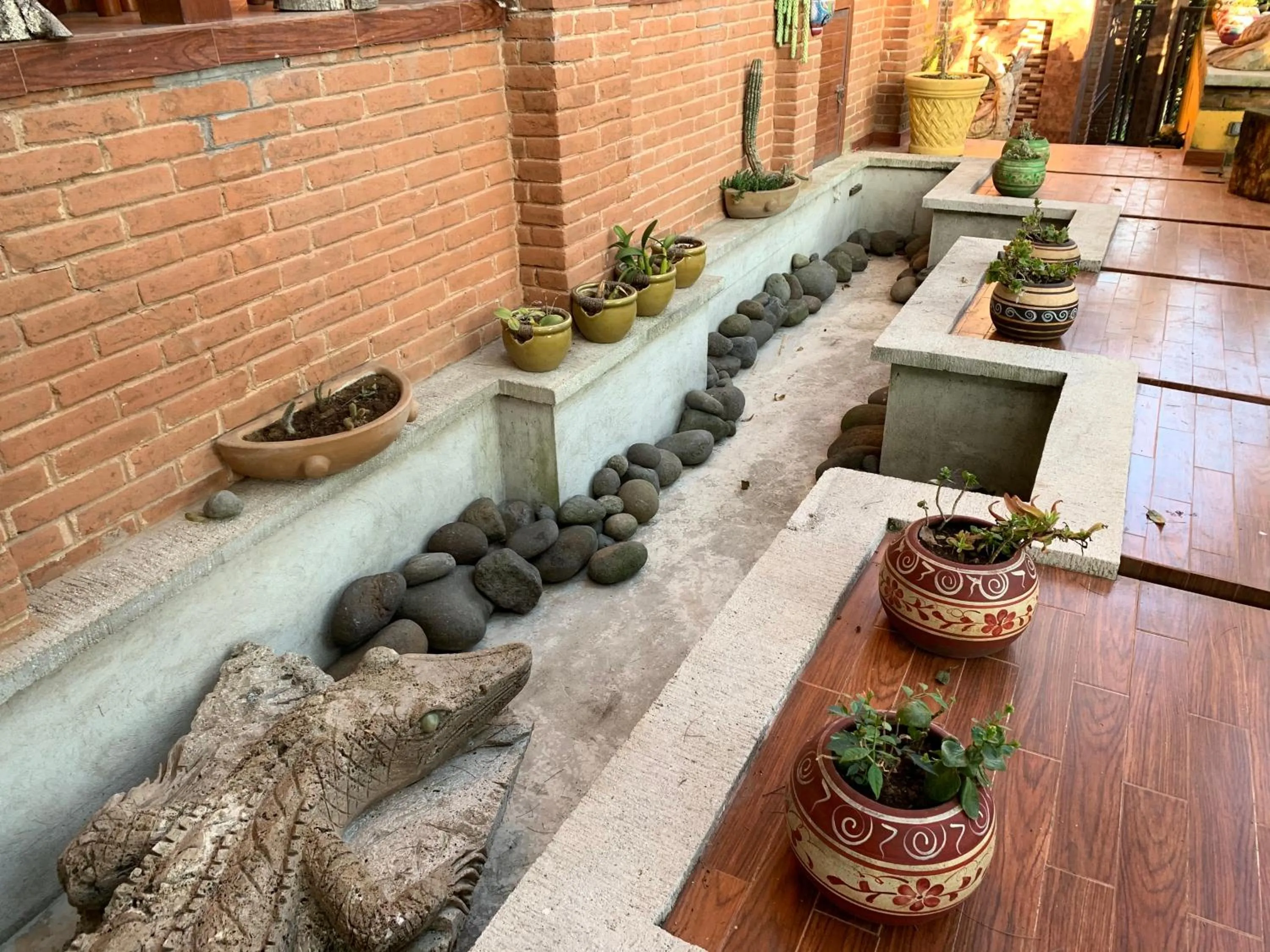 Decorative detail in Quinta Maria Bonita Hotel Boutique