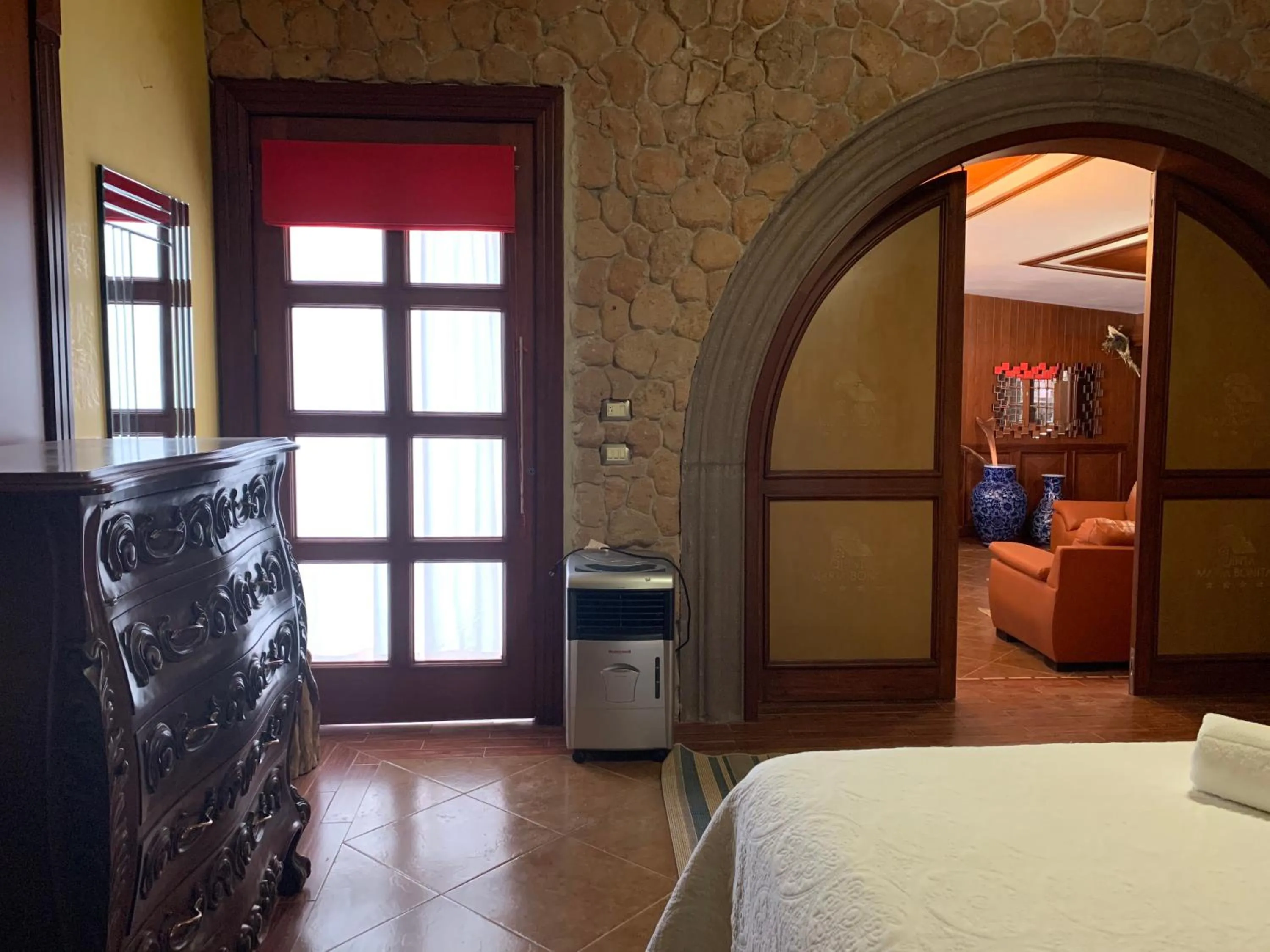 Decorative detail, Bed in Quinta Maria Bonita Hotel Boutique