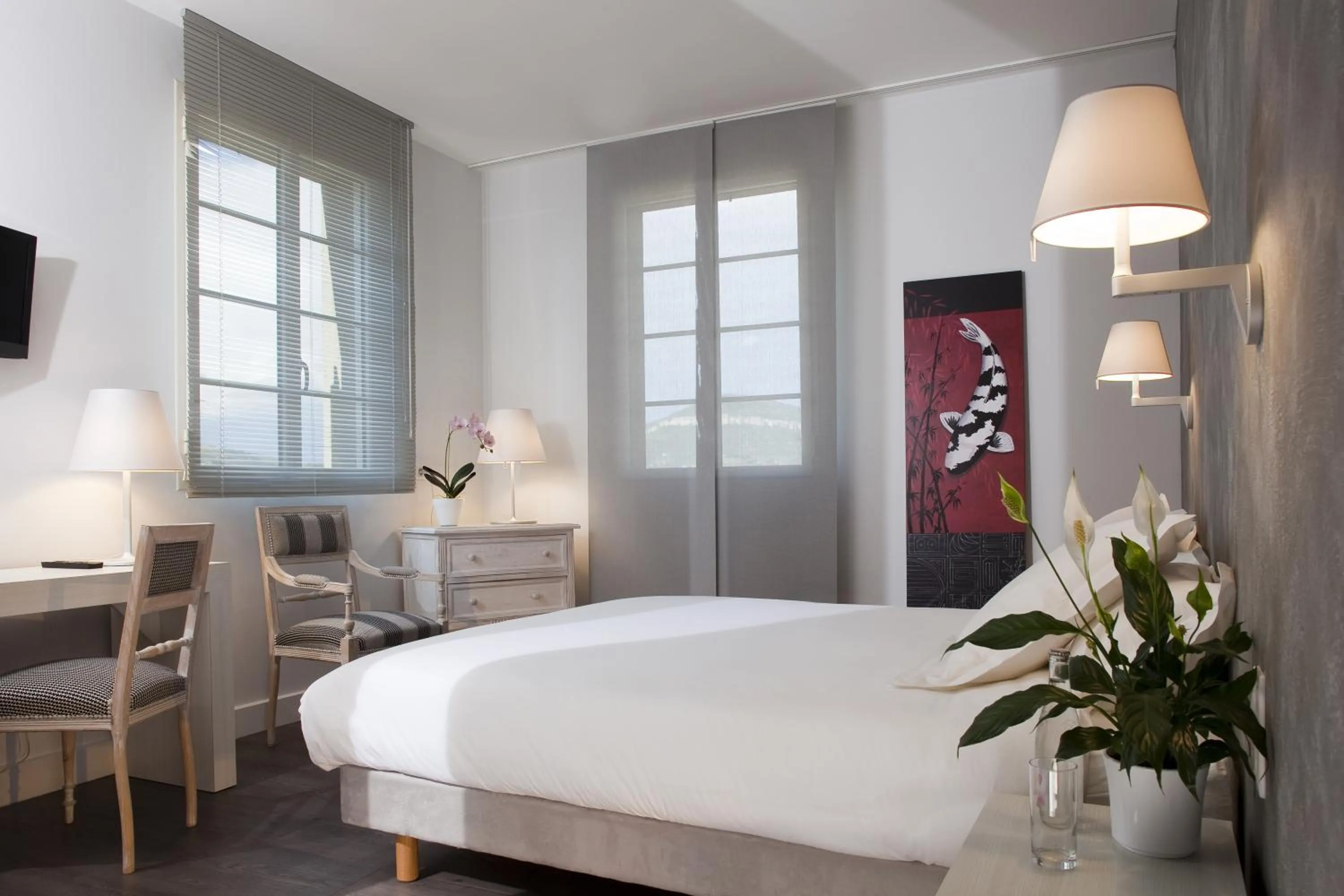 Bed in Chateau de Creissels