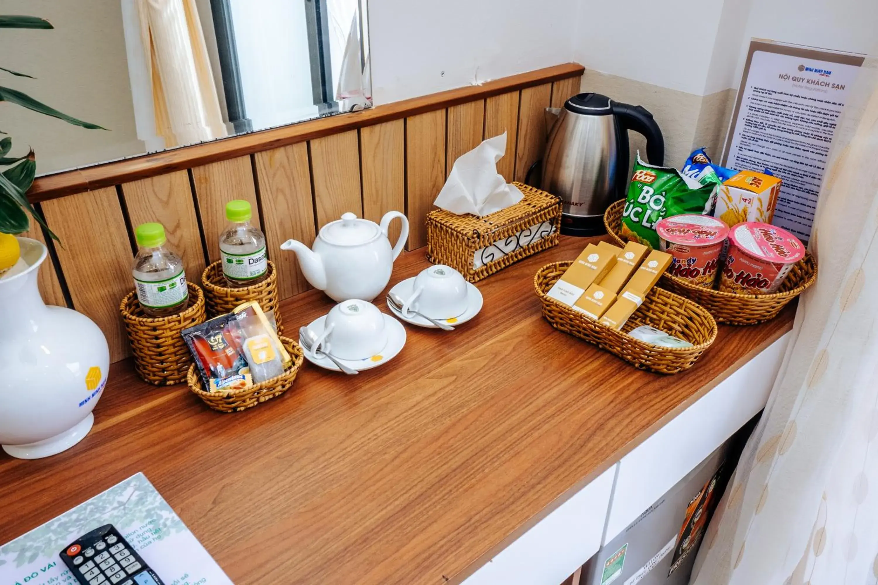 Bedroom in Minh Minh Nam Hotel Bedroom in Minh Minh Nam Hotel