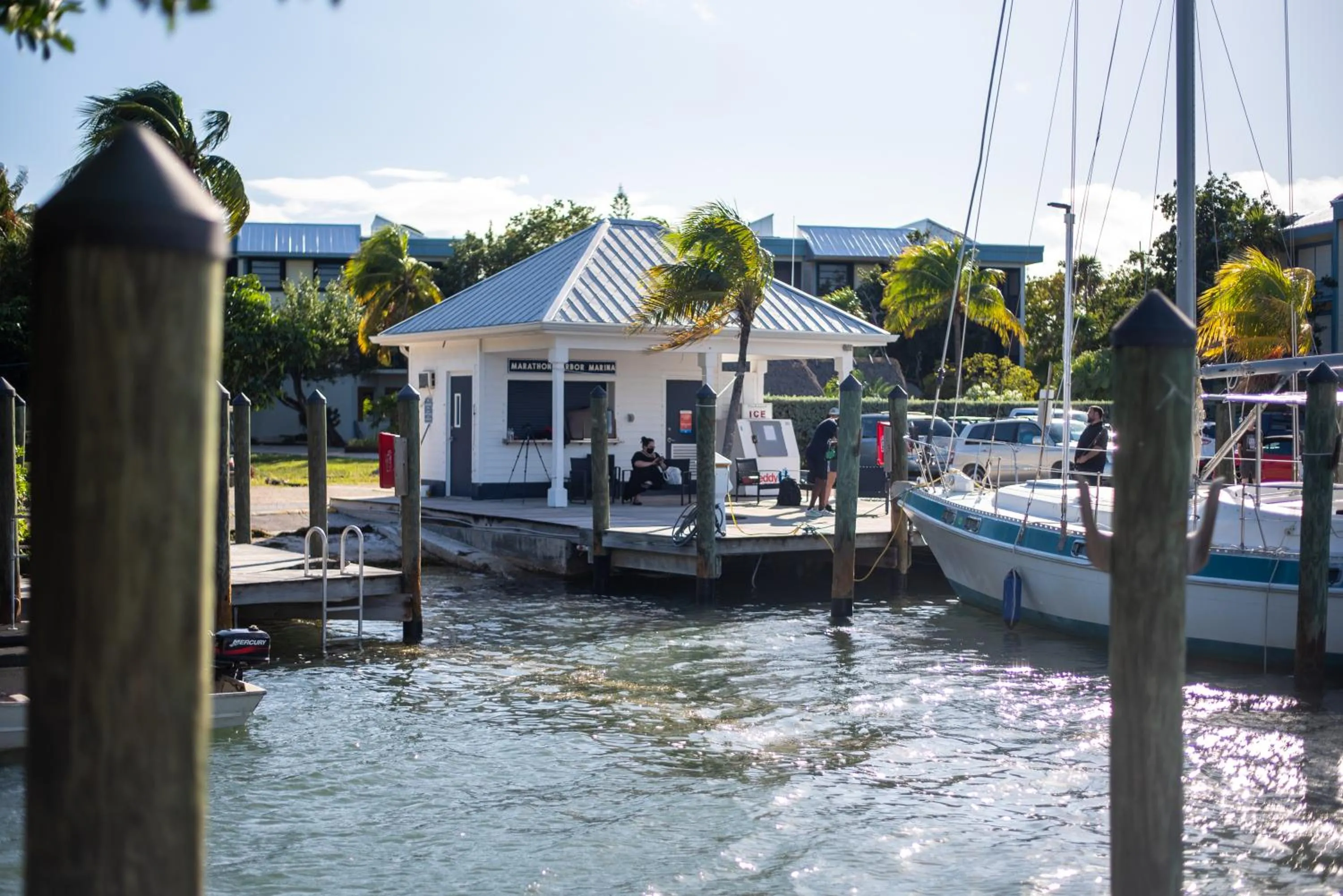 Property building in Banana Bay Resort & Marina
