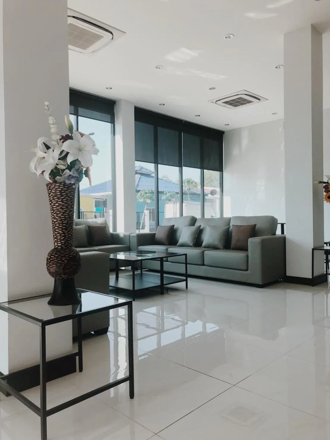 Living room in T-NEE Hotel@Udon