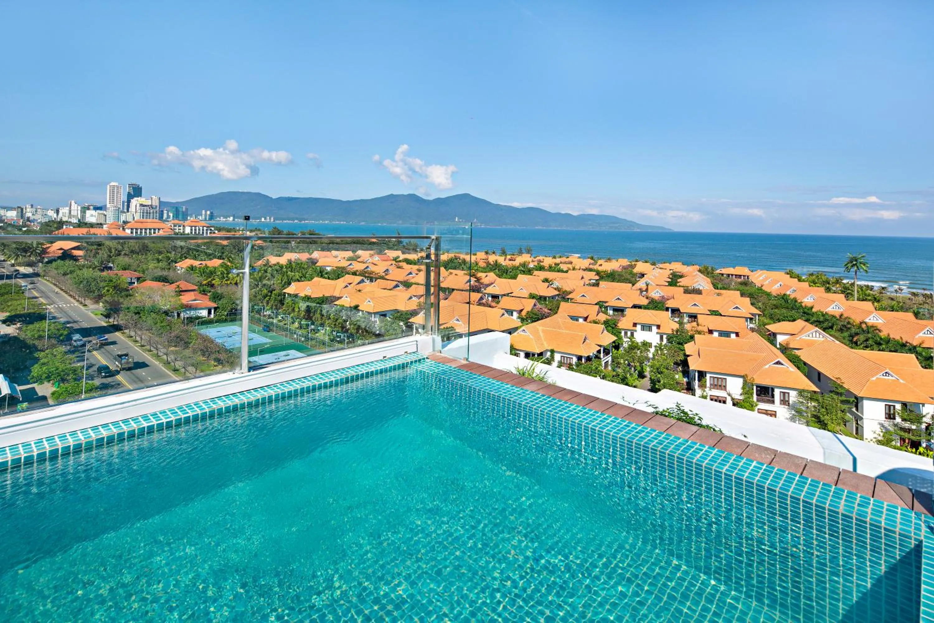 Pool view in Adaline Hotel & Apartment
