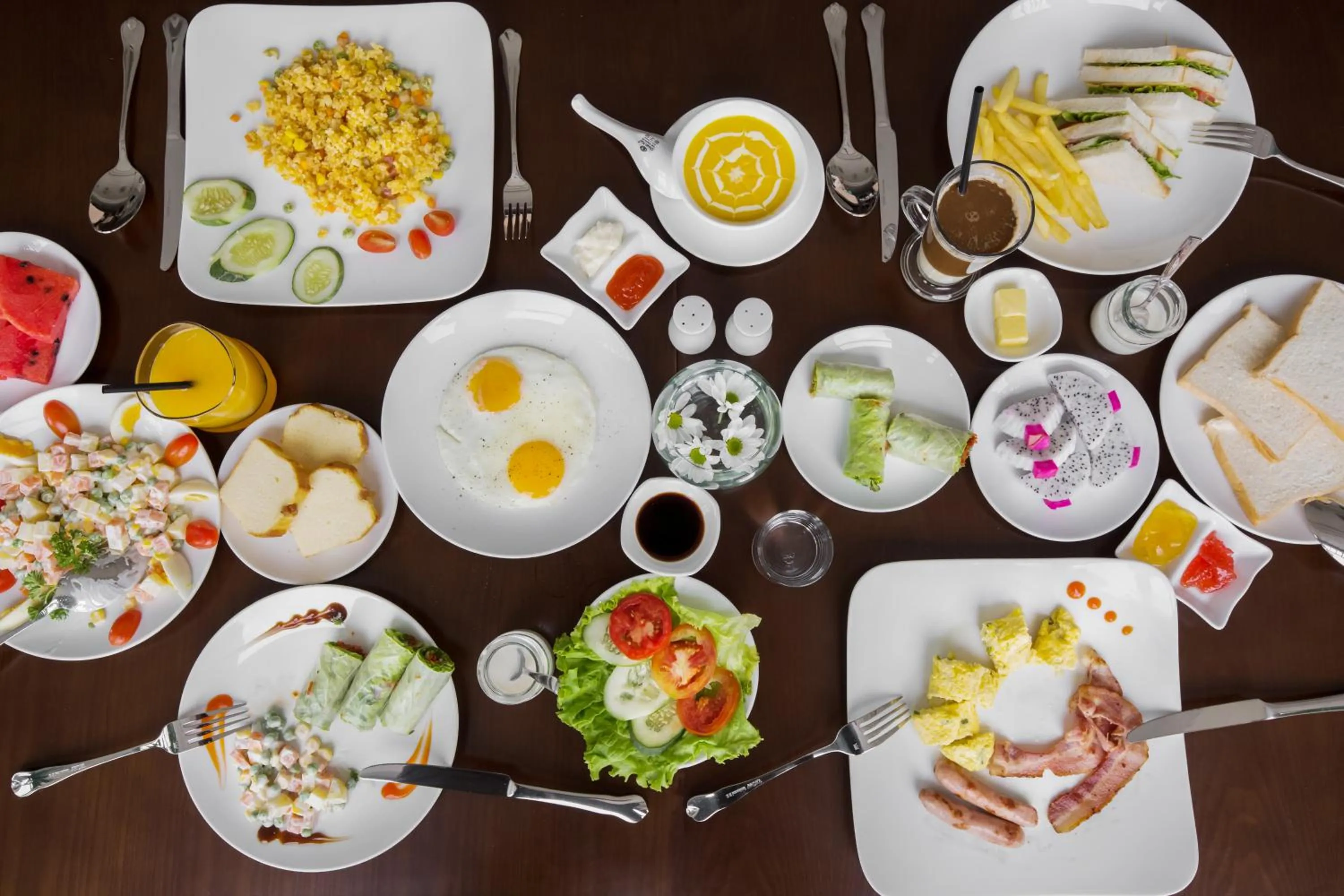 Breakfast in Adaline Hotel & Apartment