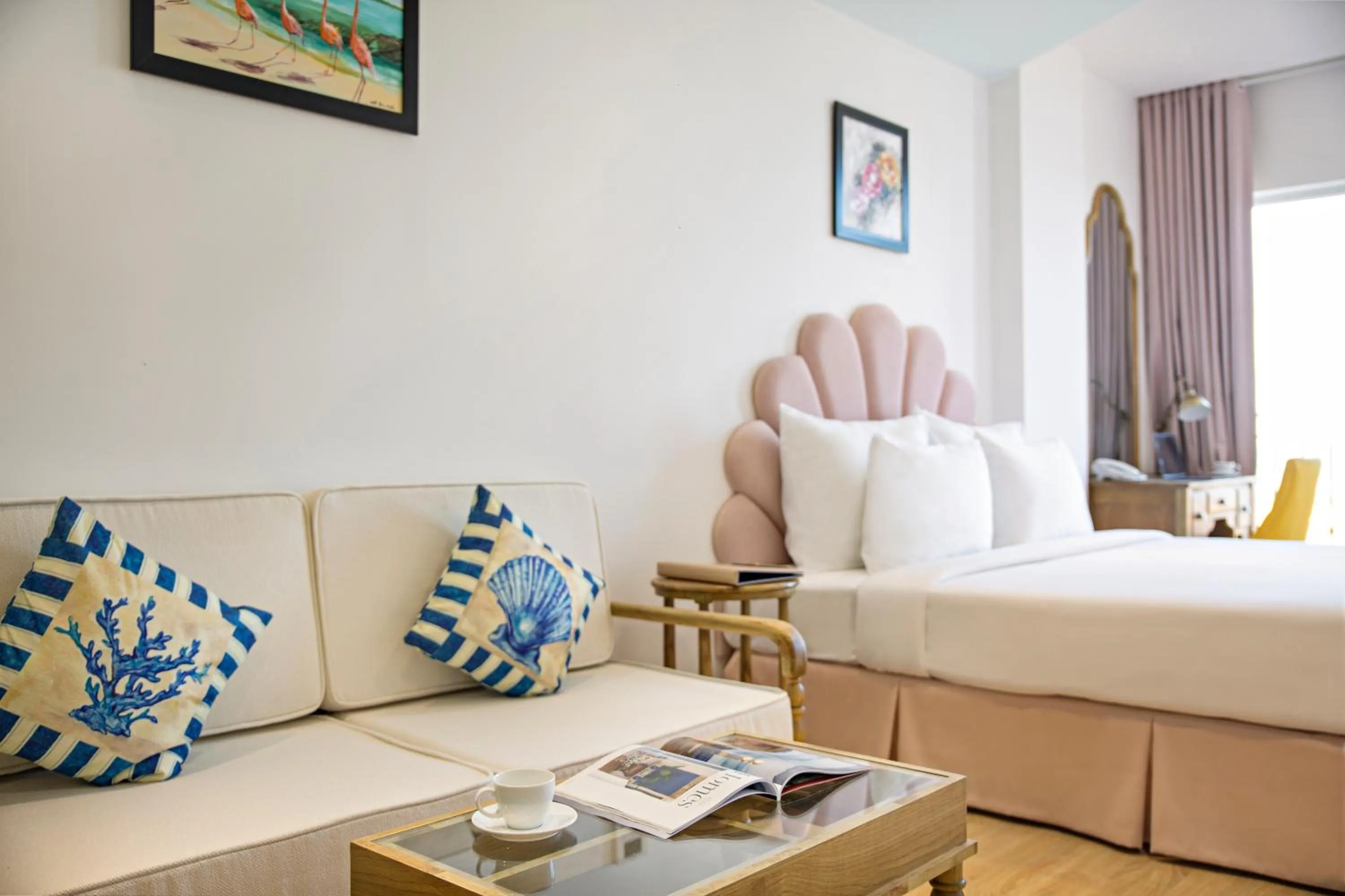 Seating area in Adaline Hotel & Apartment