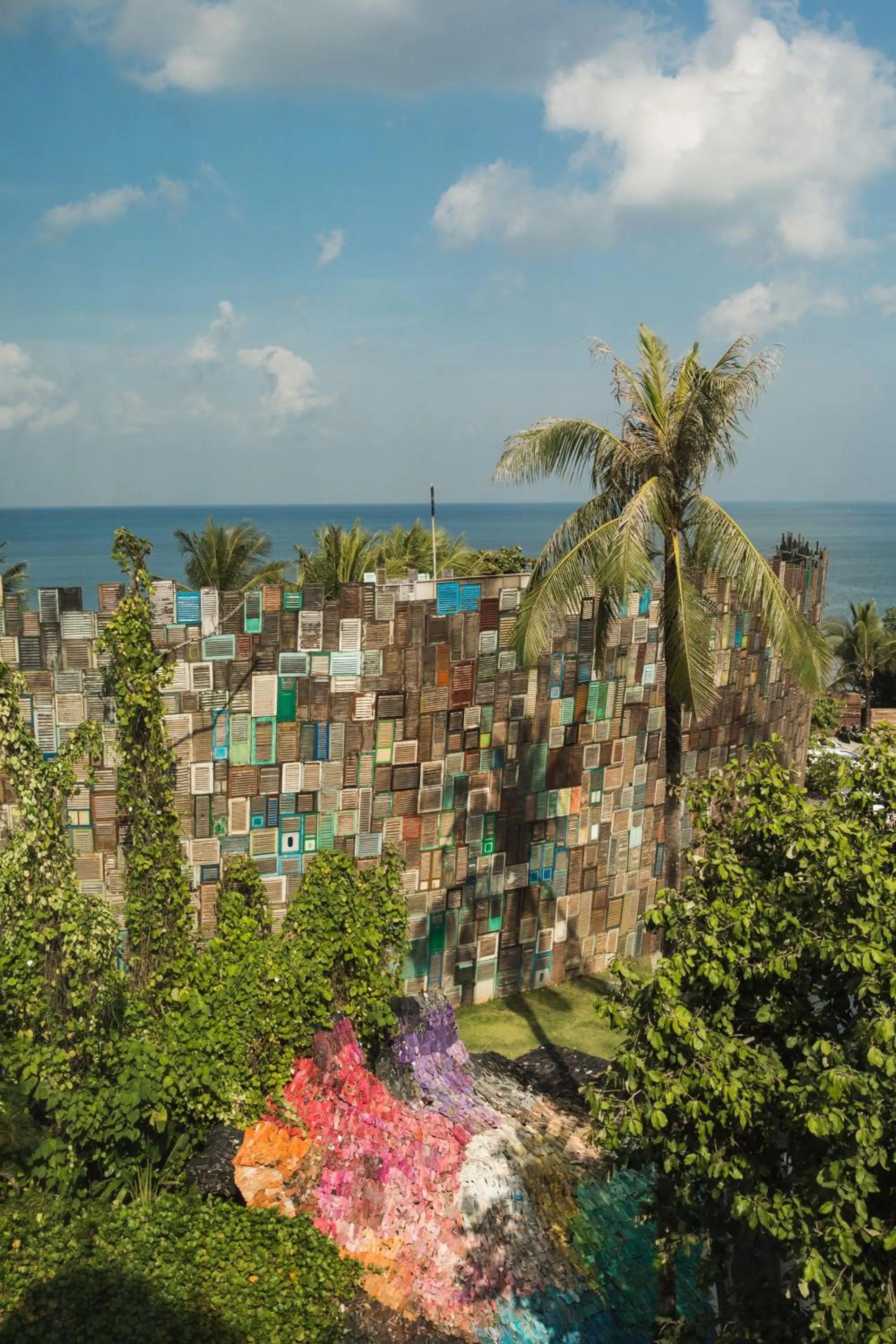 Bird's eye view in Potato Head Suites & Studios